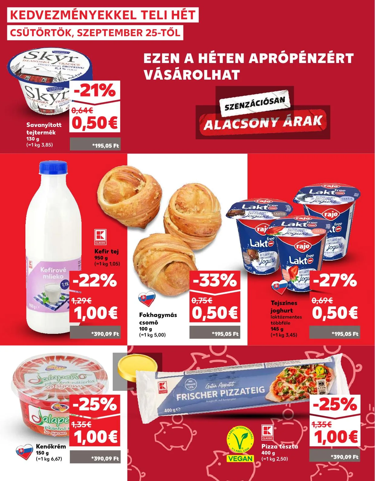 Kaufland akciós újság Losonc rozsnyo toketerebes nagykurtos 09.25–10.01 – 19. oldal