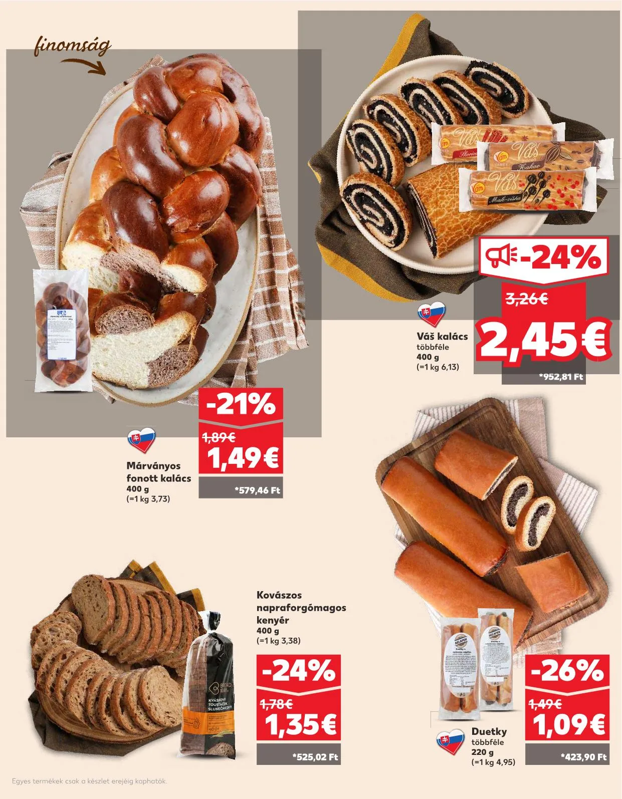 Kaufland akciós újság Losonc rozsnyo toketerebes nagykurtos 10.09–10.15 – 40. oldal