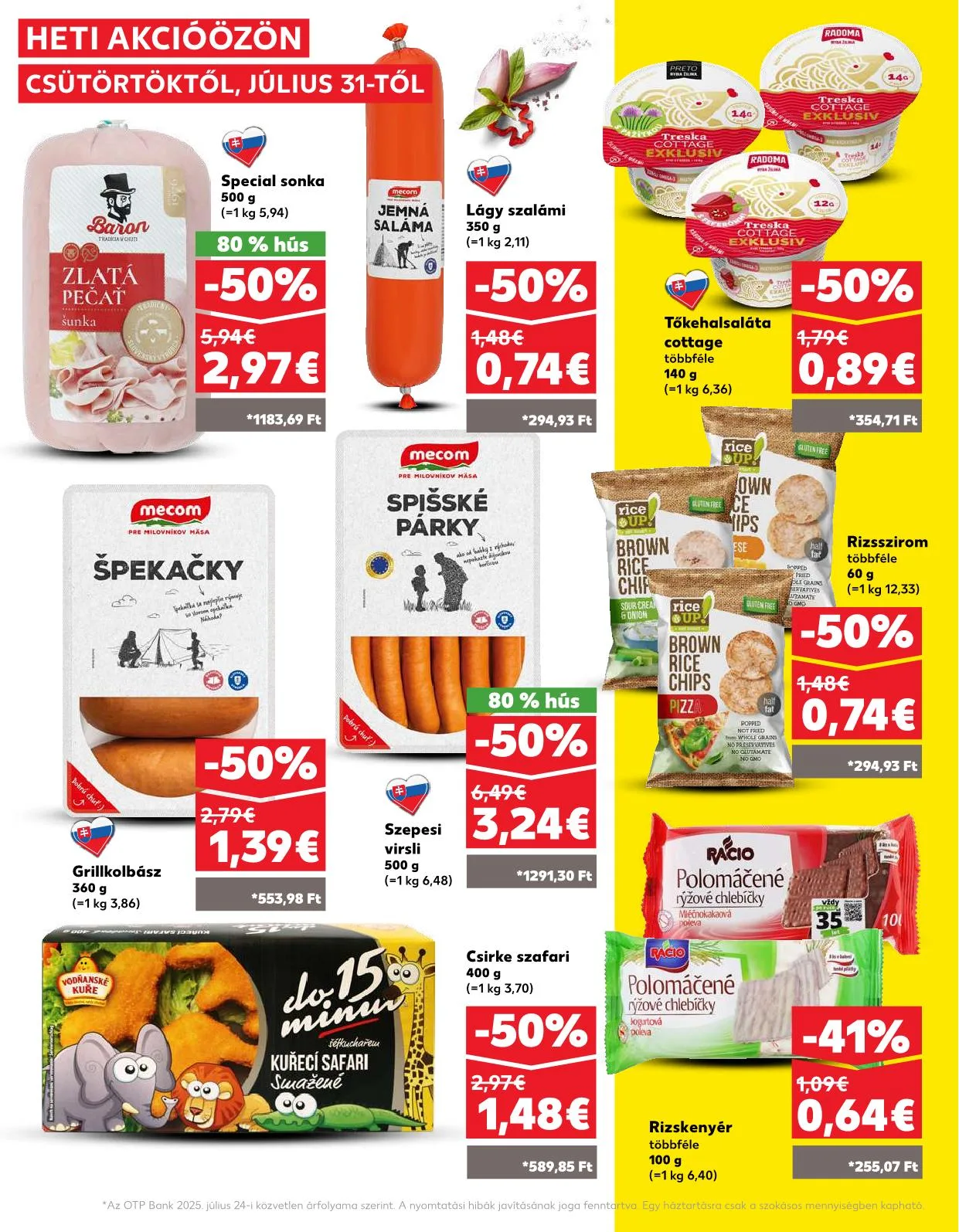 Kaufland akciós újság Pozsony komarom 07.28–08.06 – 8. oldal