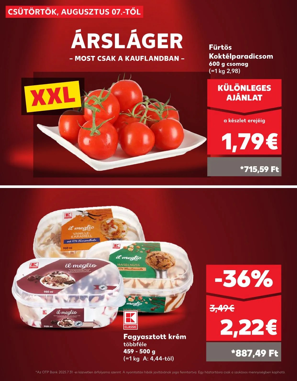 Kaufland akciós újság Pozsony komarom 08.07–08.13 – 12. oldal