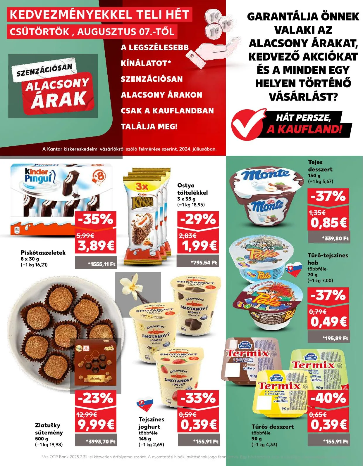 Kaufland akciós újság Pozsony komarom 08.07–08.13 – 8. oldal