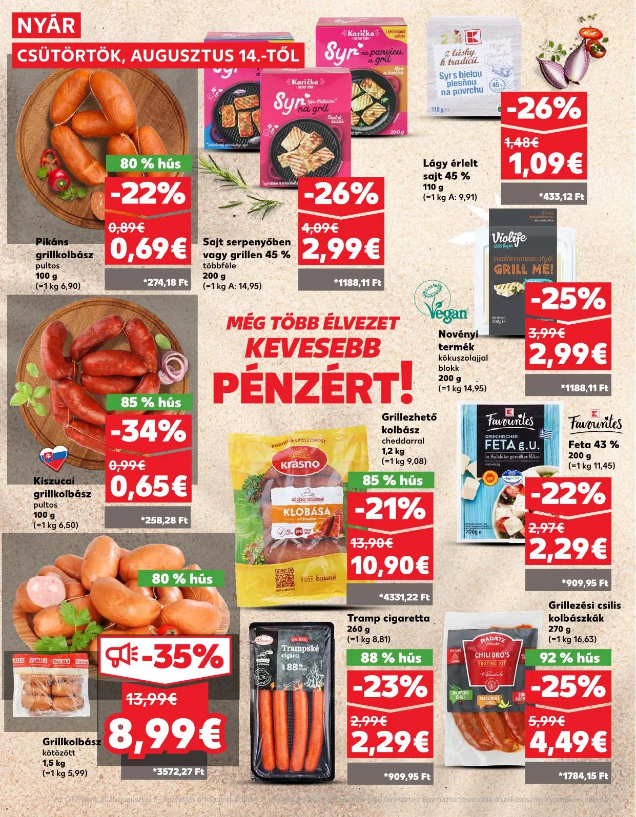 Kaufland akciós újság Pozsony komarom 08.14–08.20 – 15. oldal