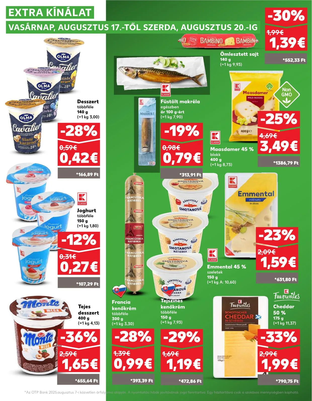 Kaufland akciós újság Pozsony komarom 08.14–08.20 – 30. oldal
