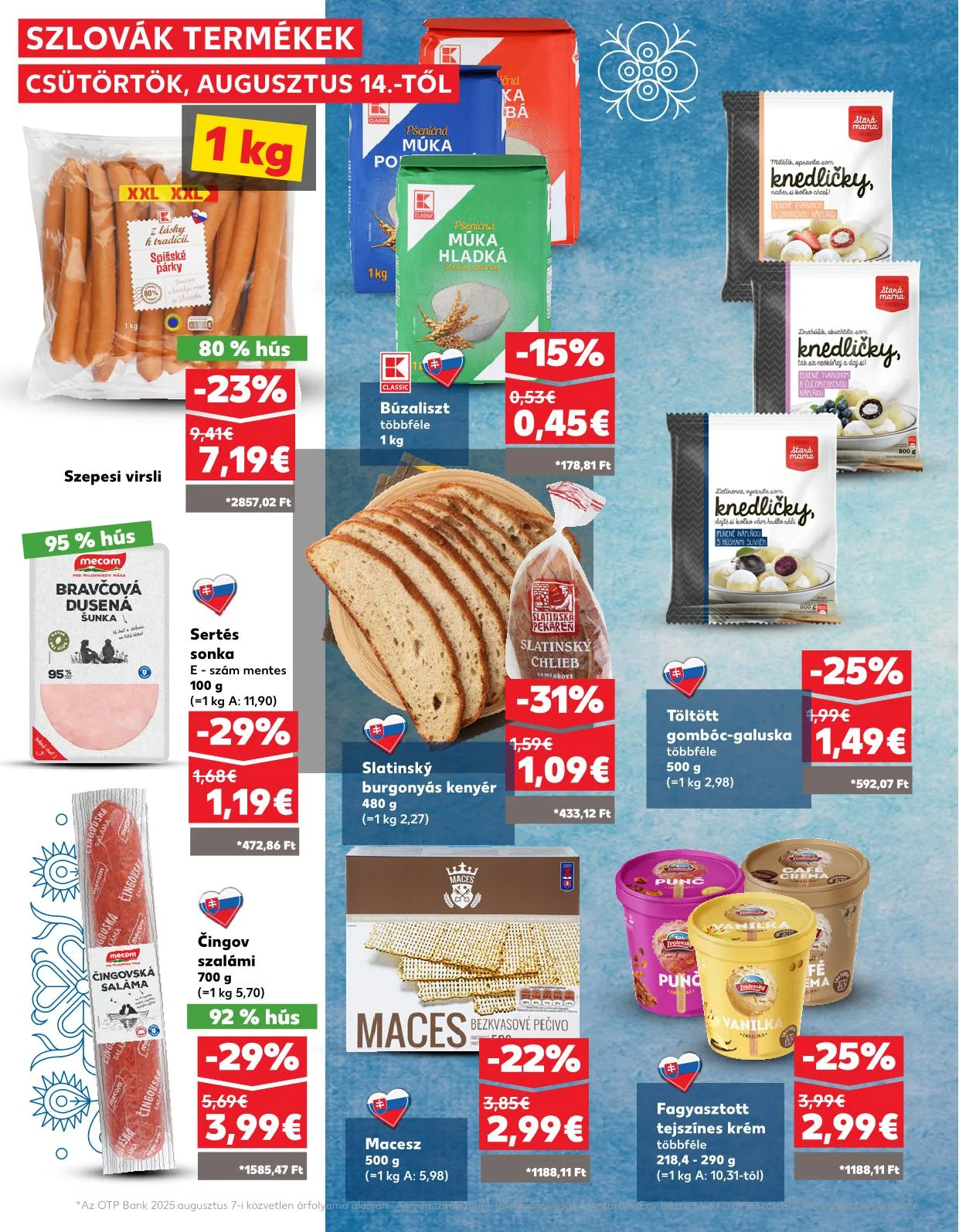 Kaufland akciós újság Pozsony komarom 08.14–08.20 – 8. oldal