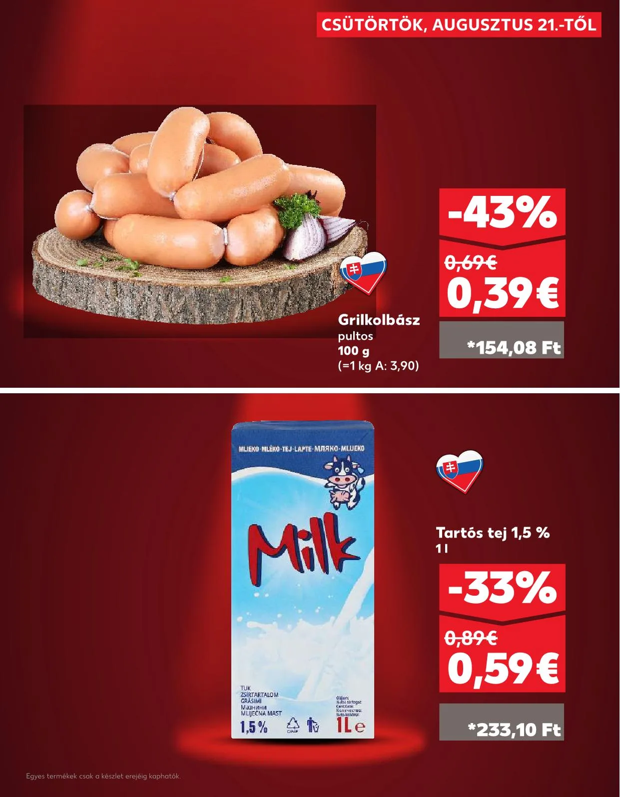 Kaufland akciós újság Pozsony komarom 08.21–08.28 – 23. oldal