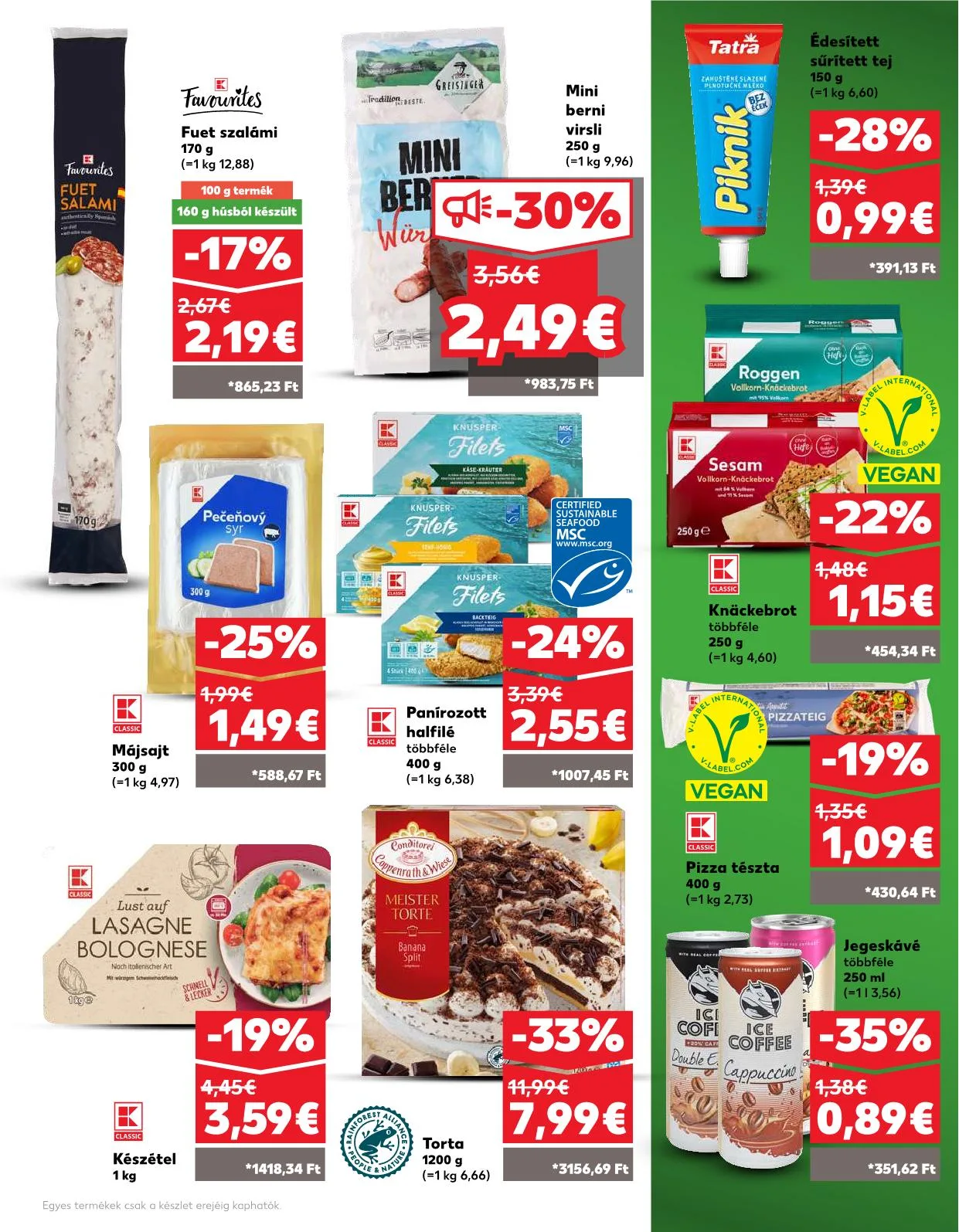 Kaufland akciós újság Pozsony komarom 08.21–08.28 – 31. oldal