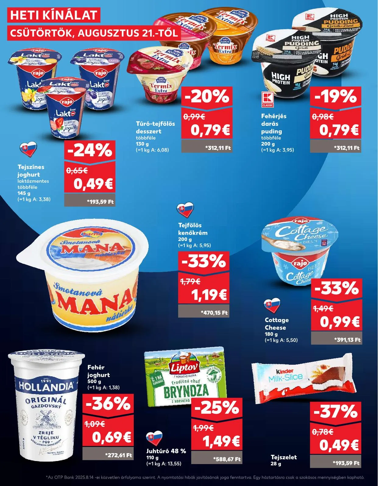 Kaufland akciós újság Pozsony komarom 08.21–08.28 – 6. oldal