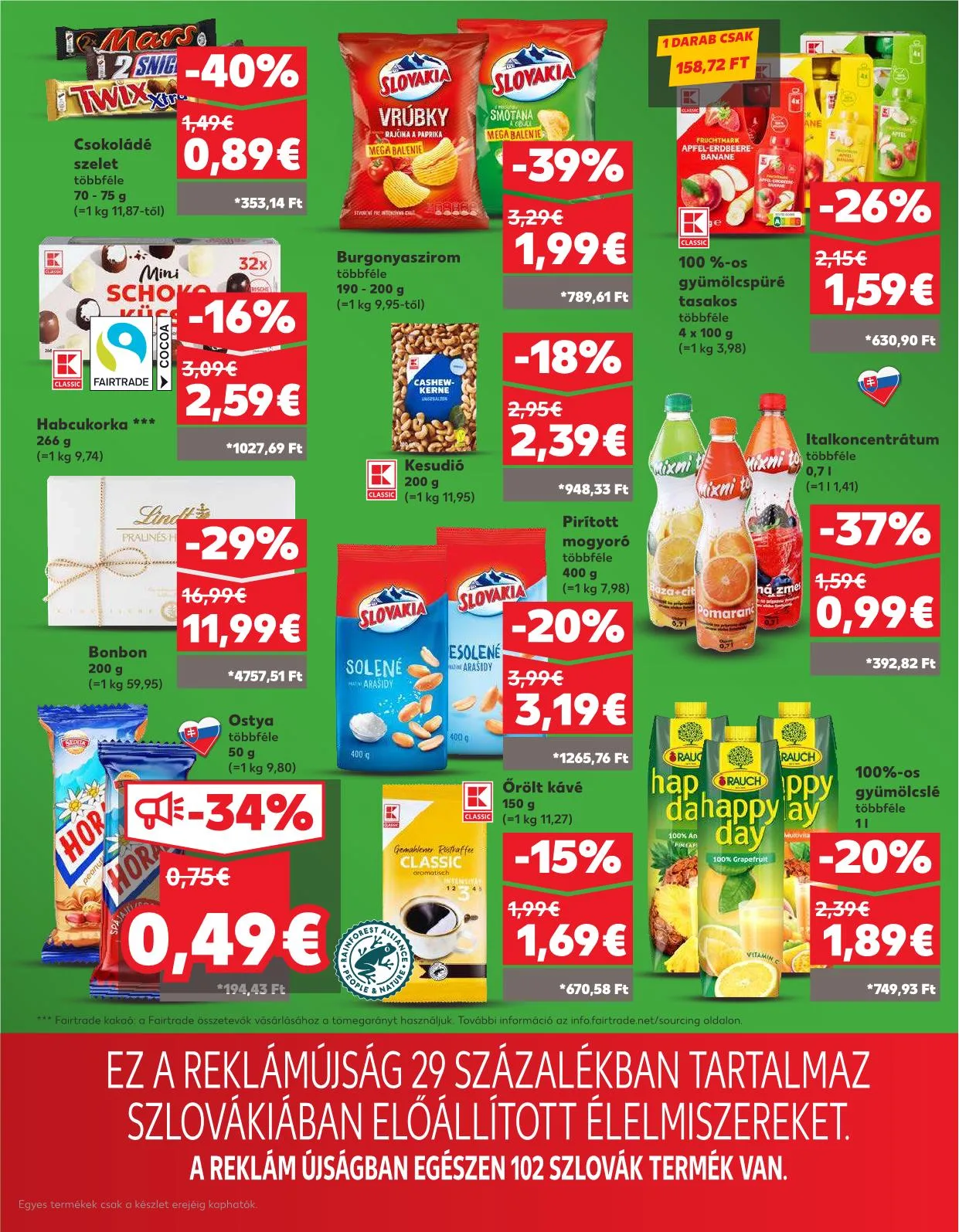 Kaufland akciós újság Pozsony komarom 09.04–09.10 – 33. oldal