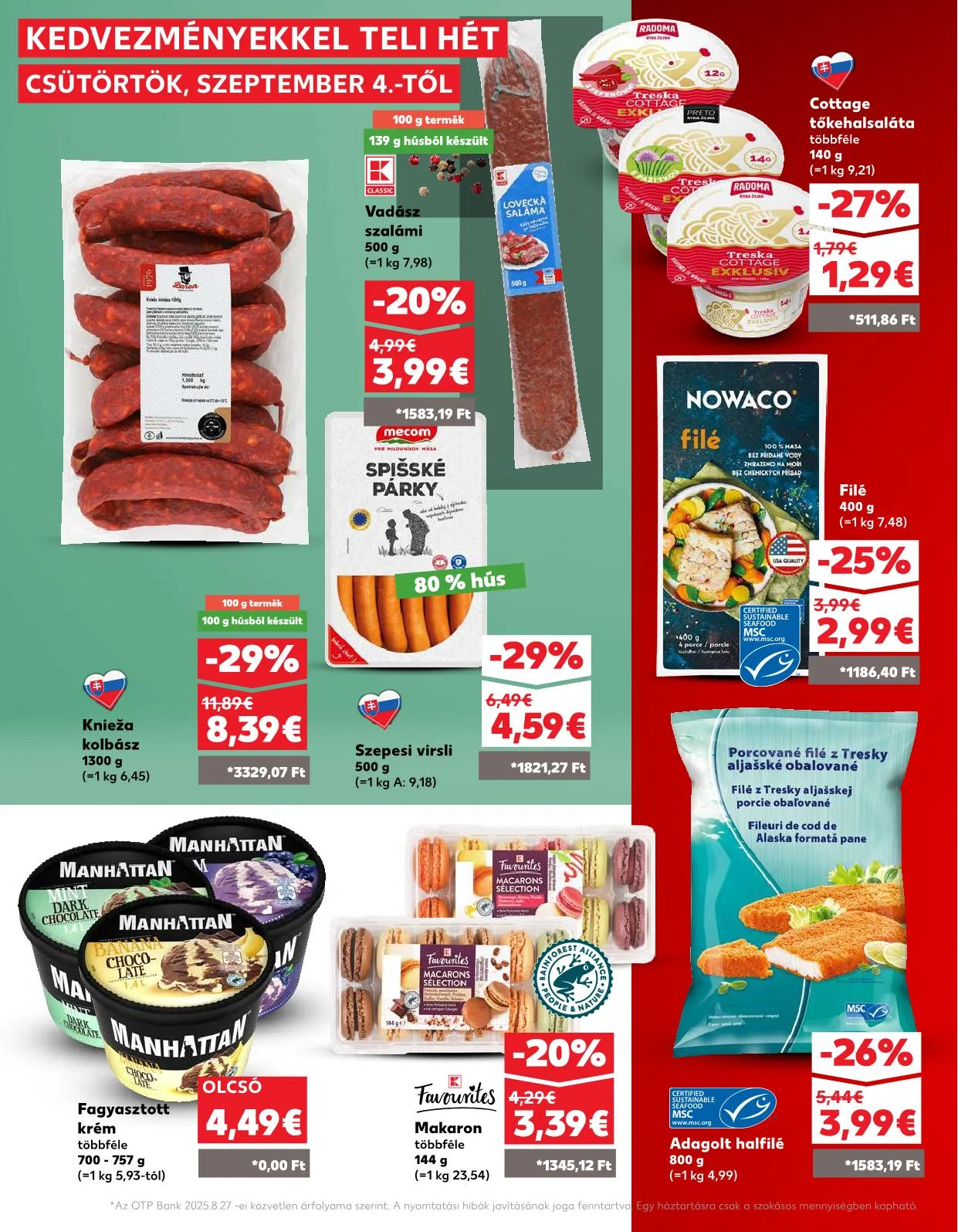 Kaufland akciós újság Pozsony komarom 09.04–09.10 – 8. oldal