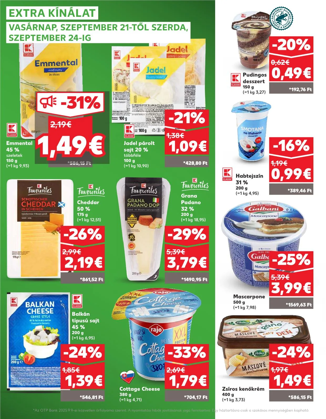 Kaufland akciós újság Pozsony komarom 09.18–09.24 – 30. oldal