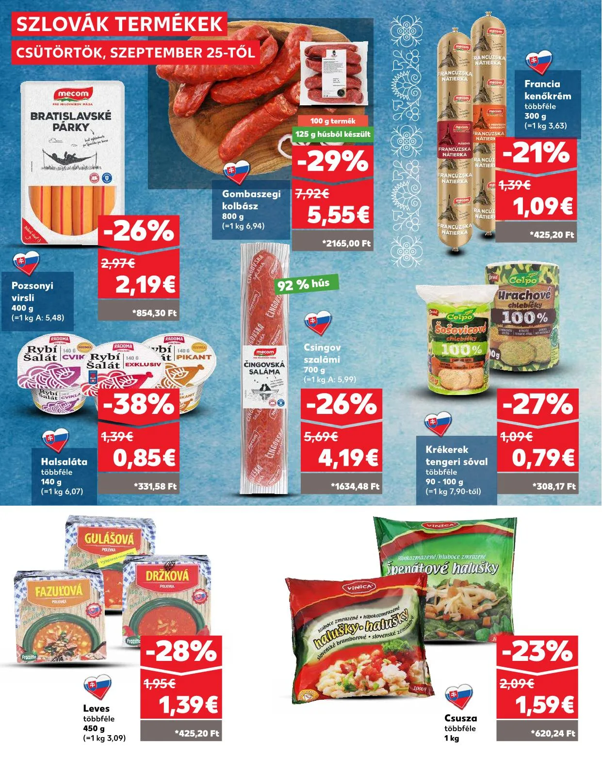 Kaufland akciós újság Pozsony komarom 09.25–10.01 – 10. oldal