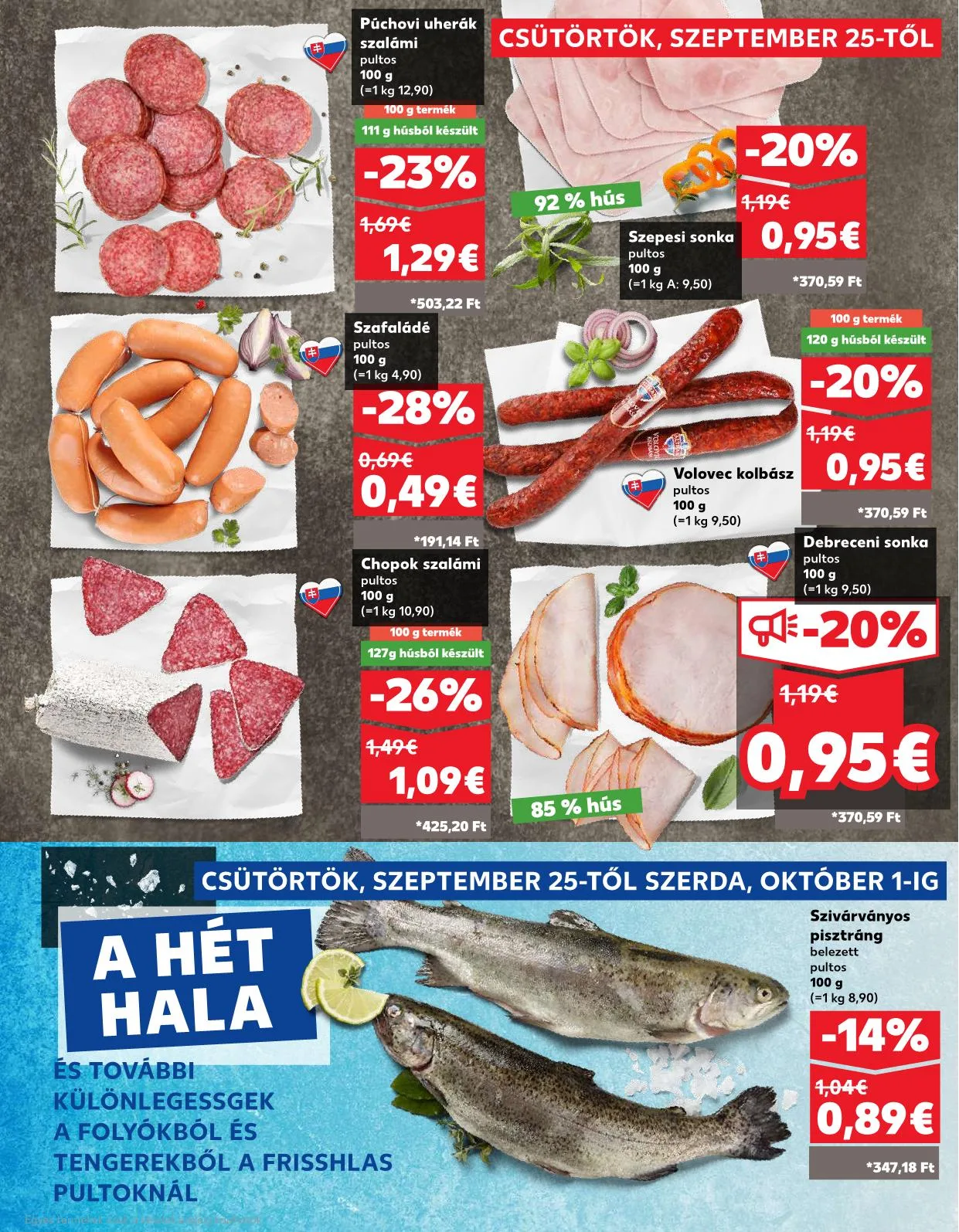 Kaufland akciós újság Pozsony komarom 09.25–10.01 – 7. oldal