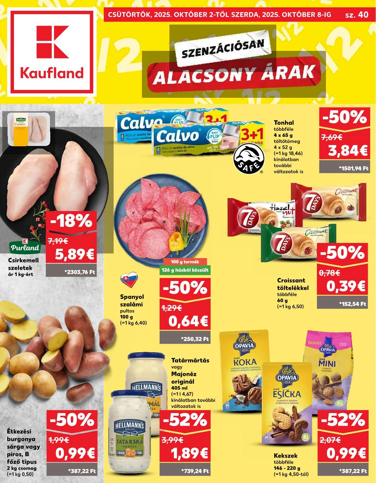 Kaufland akciós újság Pozsony komarom 10.02–10.08