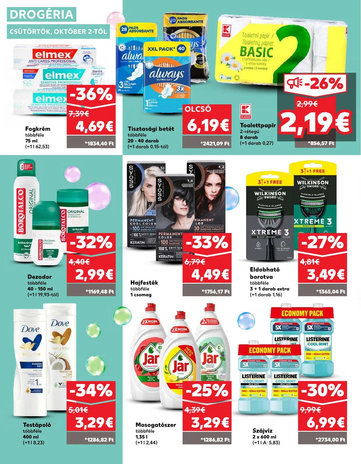 Kaufland akciós újság Pozsony komarom 10.02–10.08 – 26. oldal