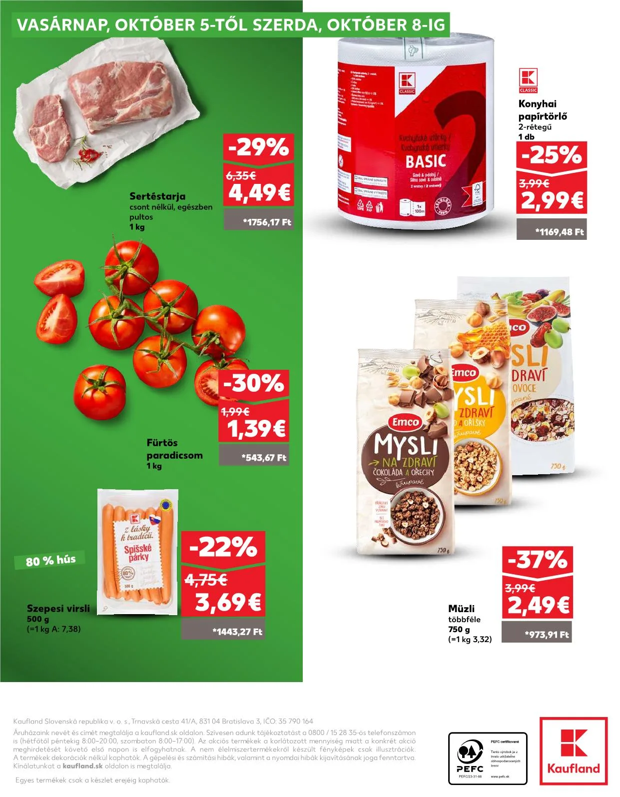 Kaufland akciós újság Pozsony komarom 10.02–10.08 – 35. oldal