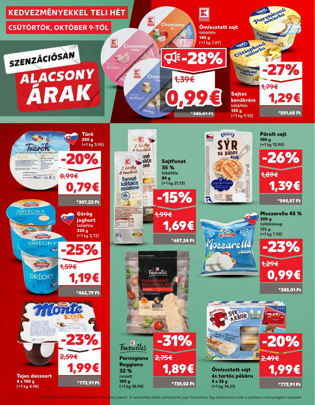 Kaufland akciós újság Pozsony komarom 10.09–10.15 – 13. oldal