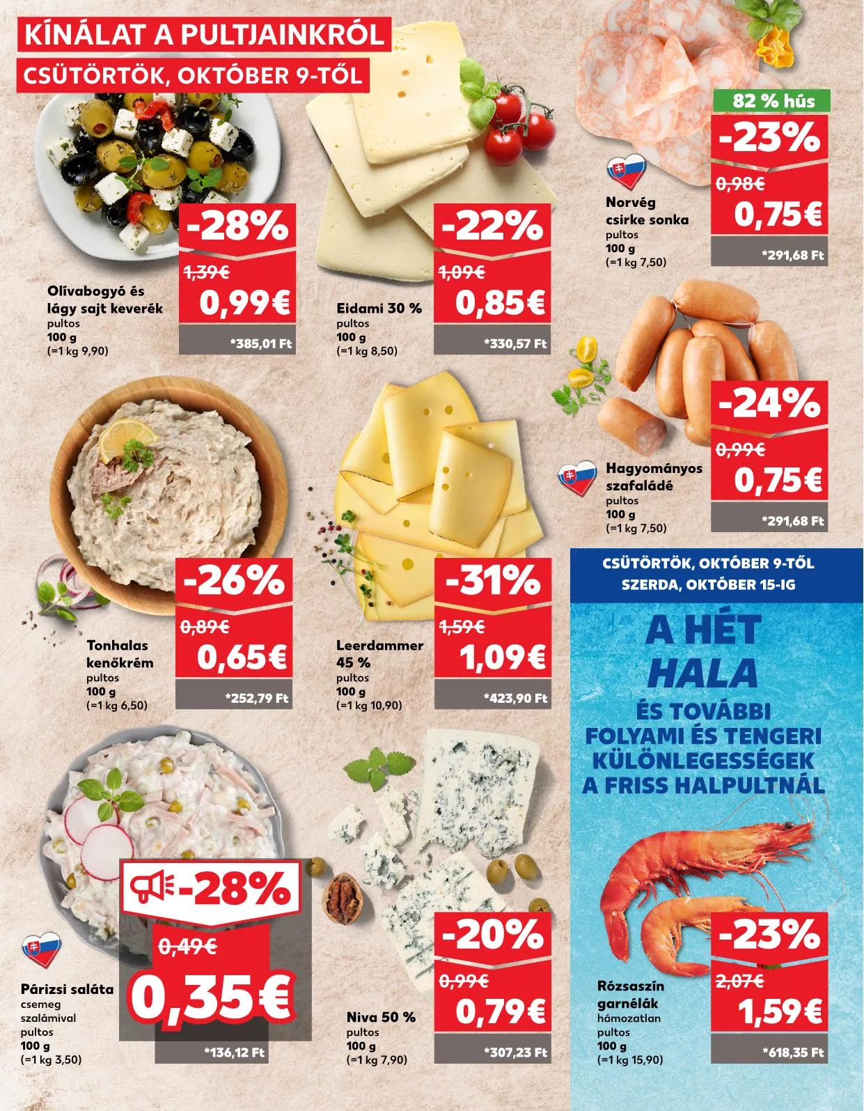 Kaufland akciós újság Pozsony komarom 10.09–10.15 – 4. oldal