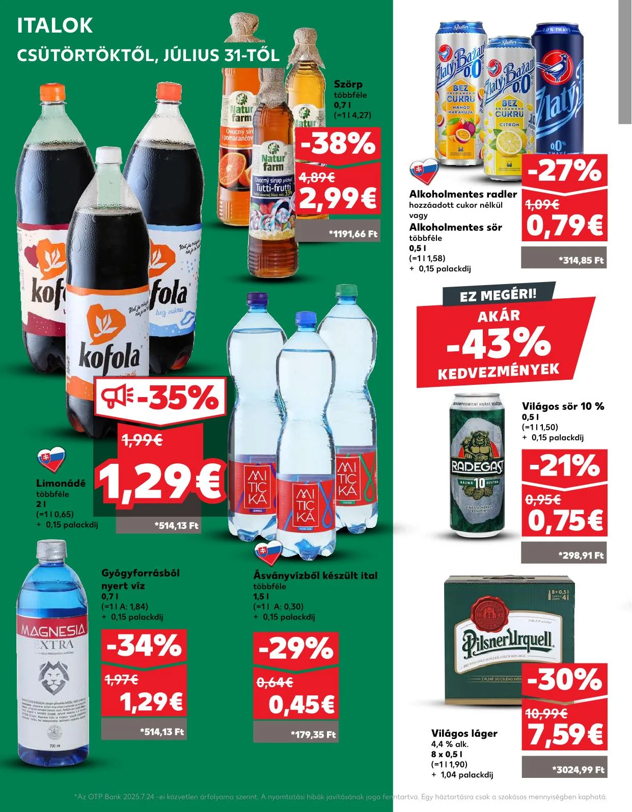 Kaufland akciós újság Somorja 07.28–08.06 – 24. oldal