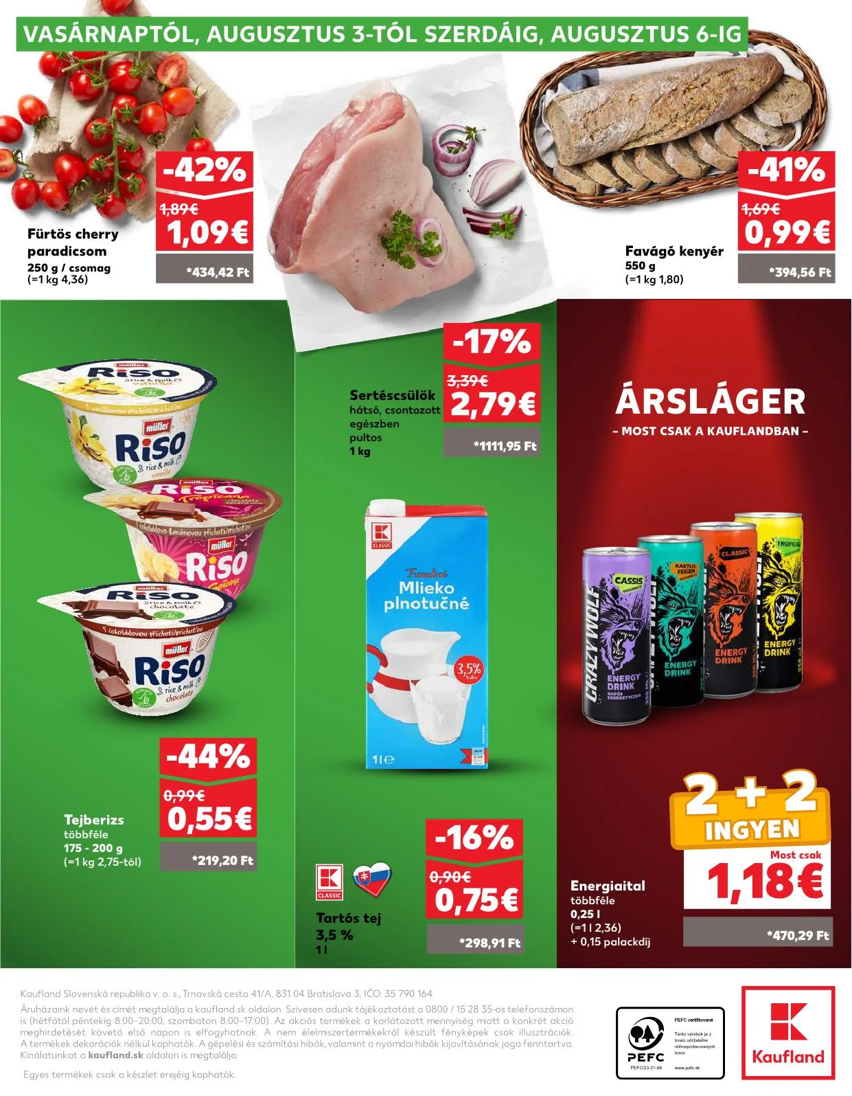 Kaufland akciós újság Somorja 07.28–08.06 – 35. oldal