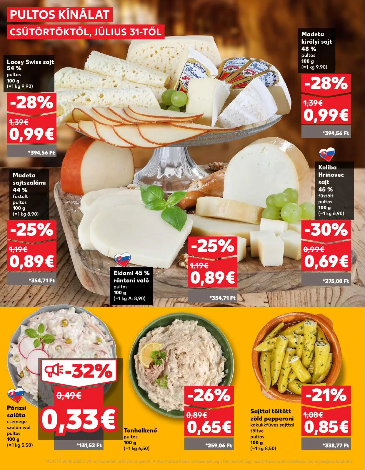 Kaufland akciós újság Somorja 07.28–08.06 – 4. oldal