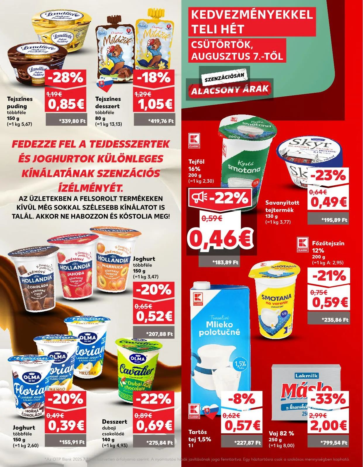 Kaufland akciós újság Somorja 08.07–08.13 – 15. oldal