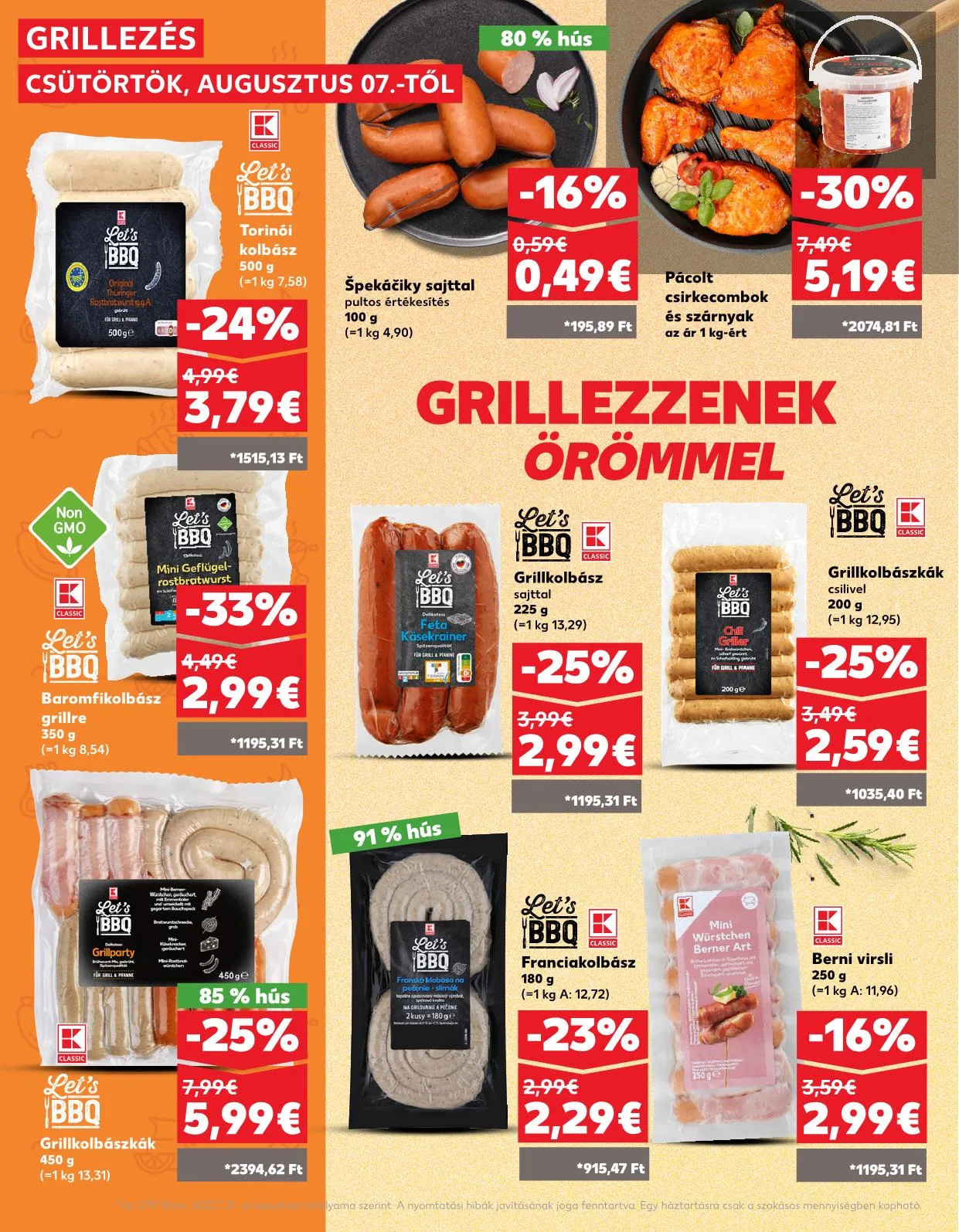 Kaufland akciós újság Somorja 08.07–08.13 – 19. oldal