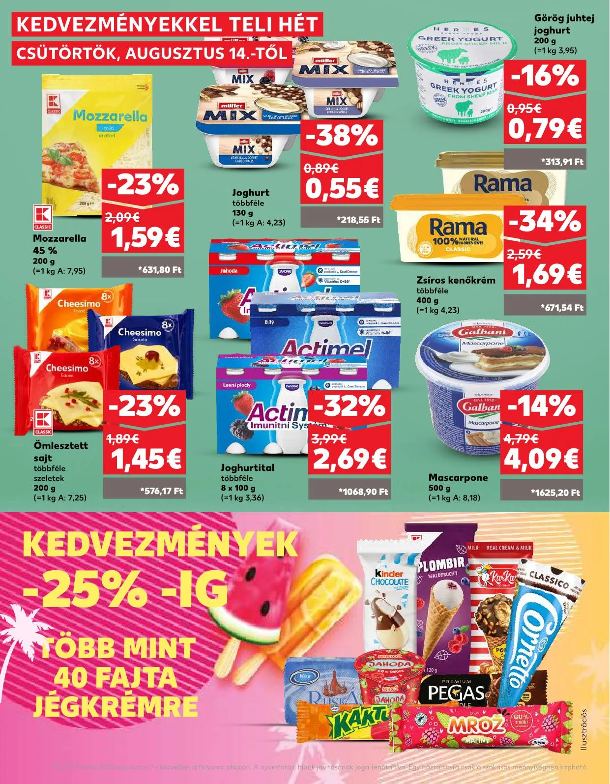 Kaufland akciós újság Somorja 08.14–08.20 – 13. oldal