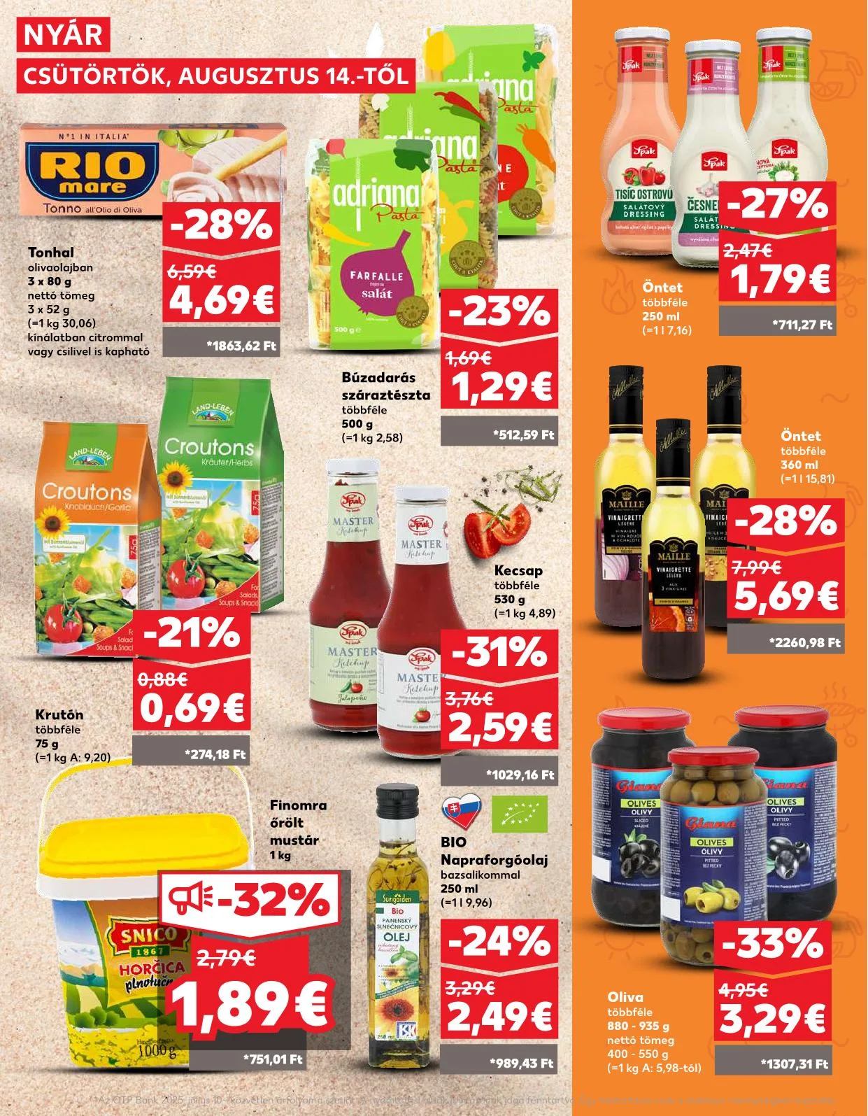 Kaufland akciós újság Somorja 08.14–08.20 – 17. oldal