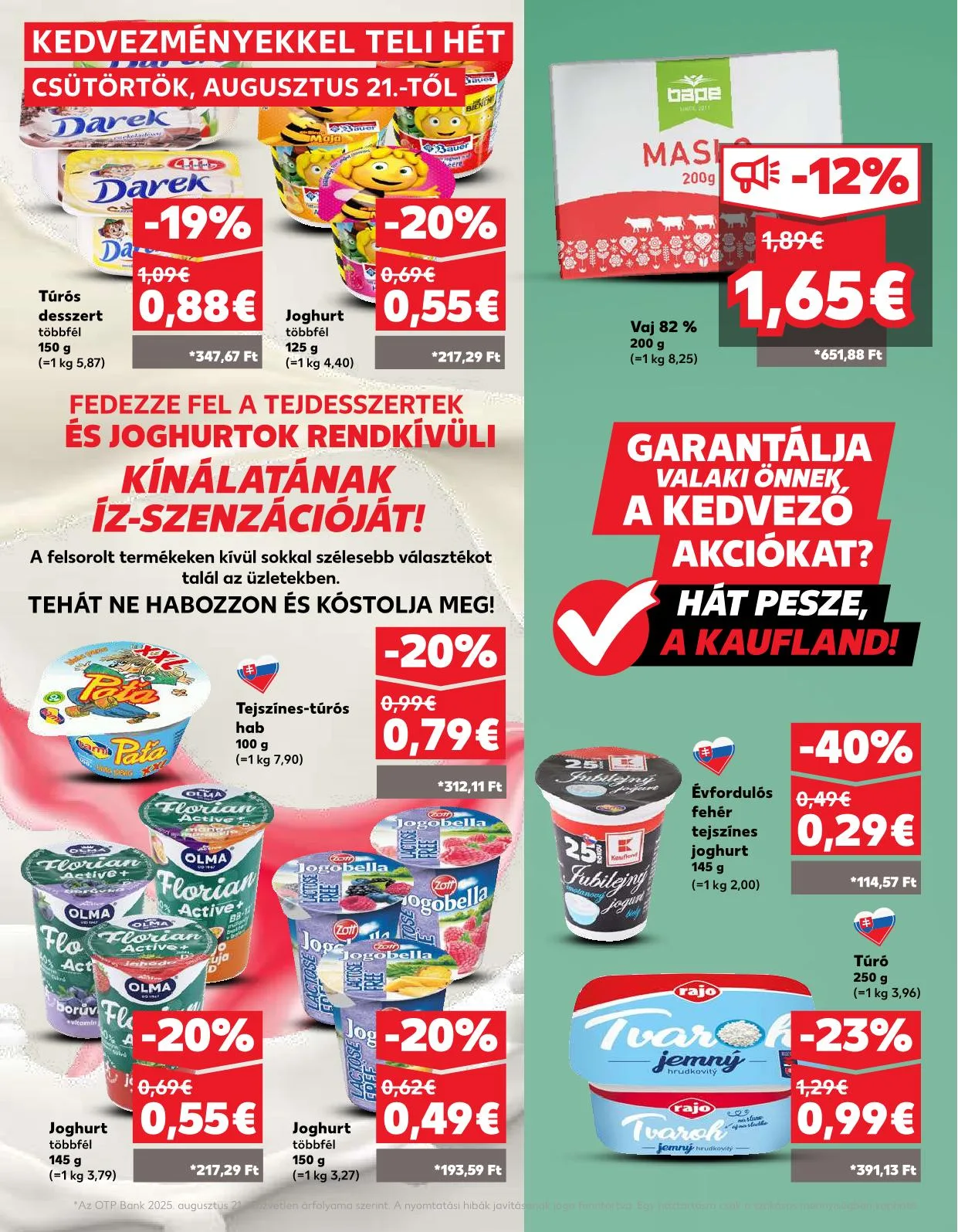 Kaufland akciós újság Somorja 08.21–08.28 – 13. oldal