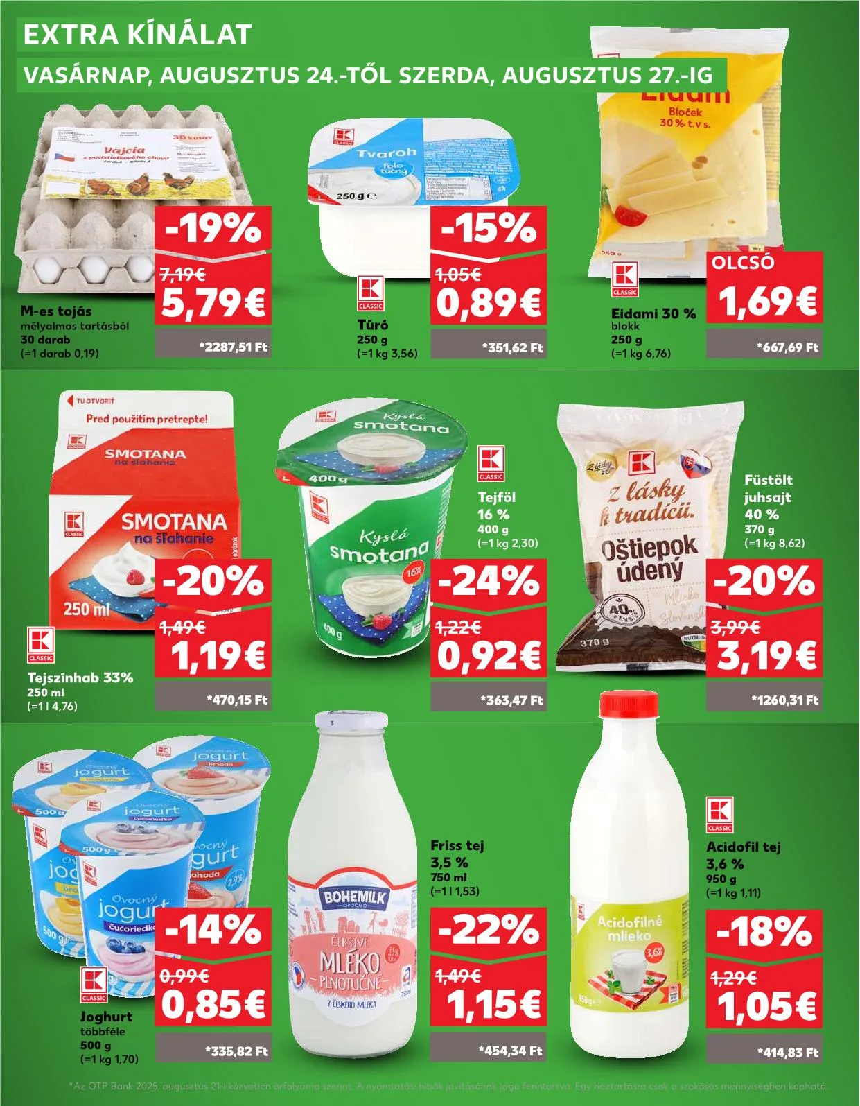 Kaufland akciós újság Somorja 08.21–08.28 – 30. oldal