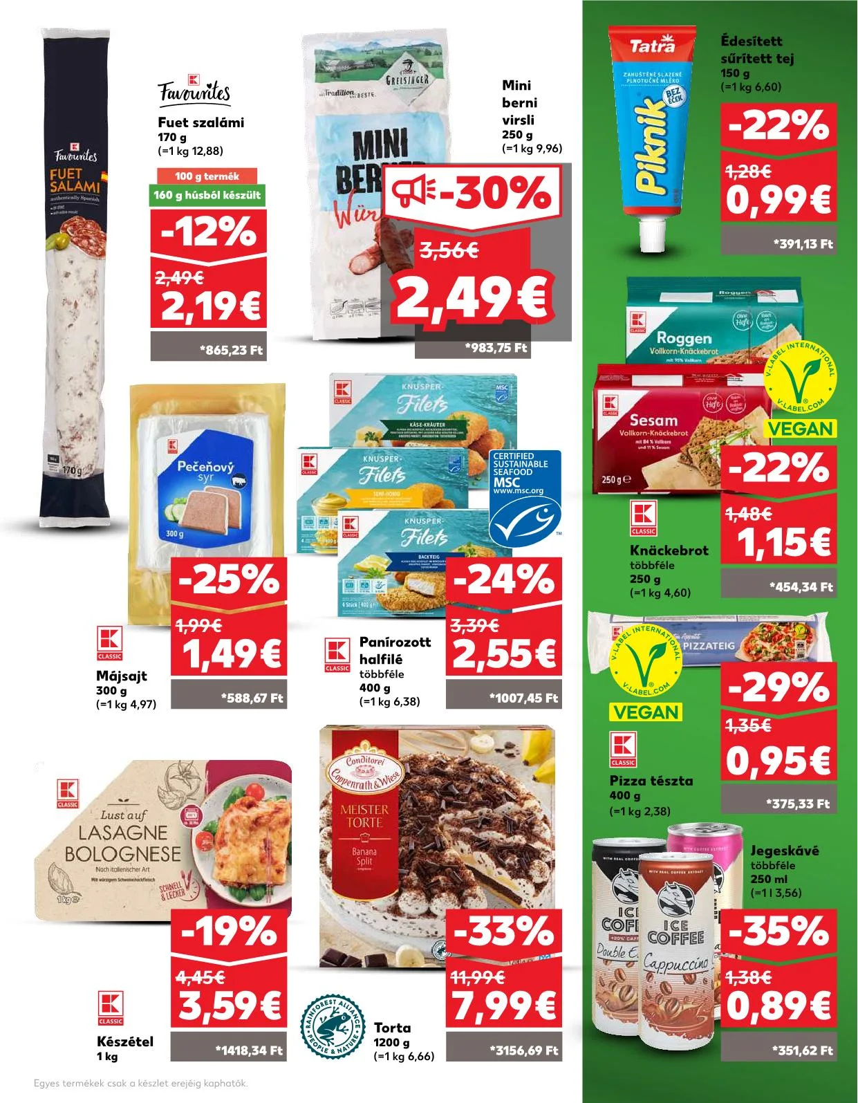 Kaufland akciós újság Somorja 08.21–08.28 – 31. oldal