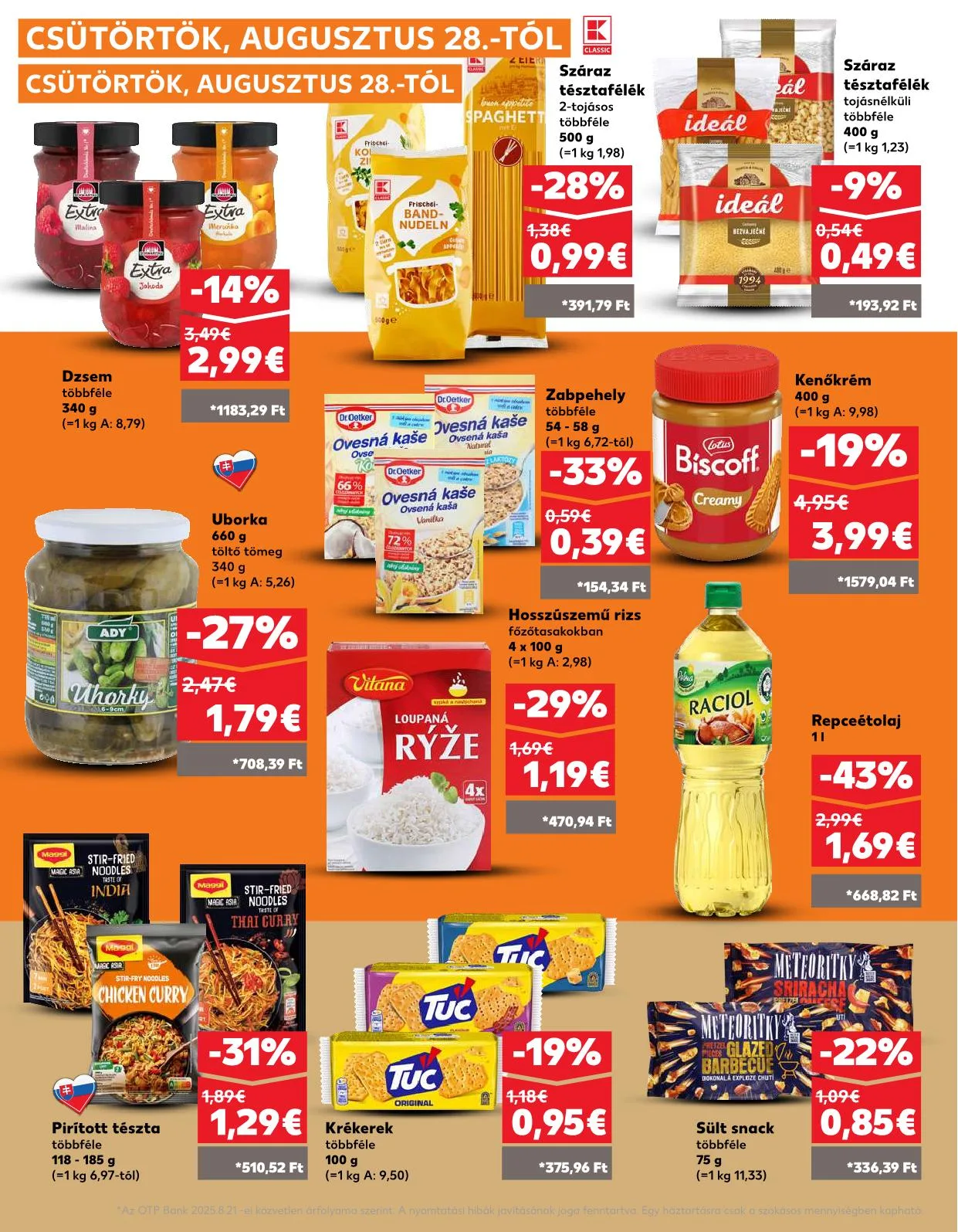 Kaufland akciós újság Somorja 08.28–09.03 – 19. oldal