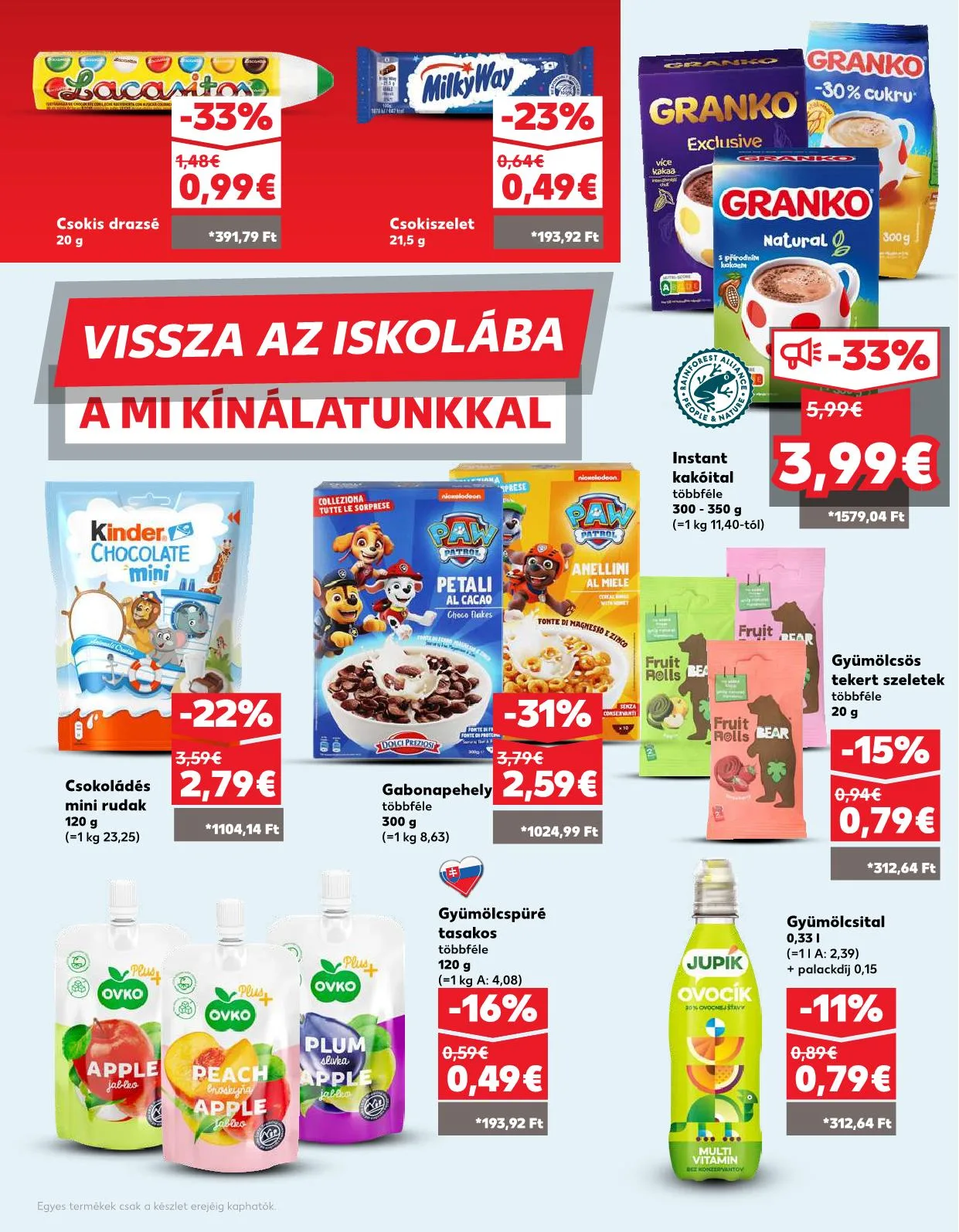 Kaufland akciós újság Somorja 08.28–09.03 – 22. oldal