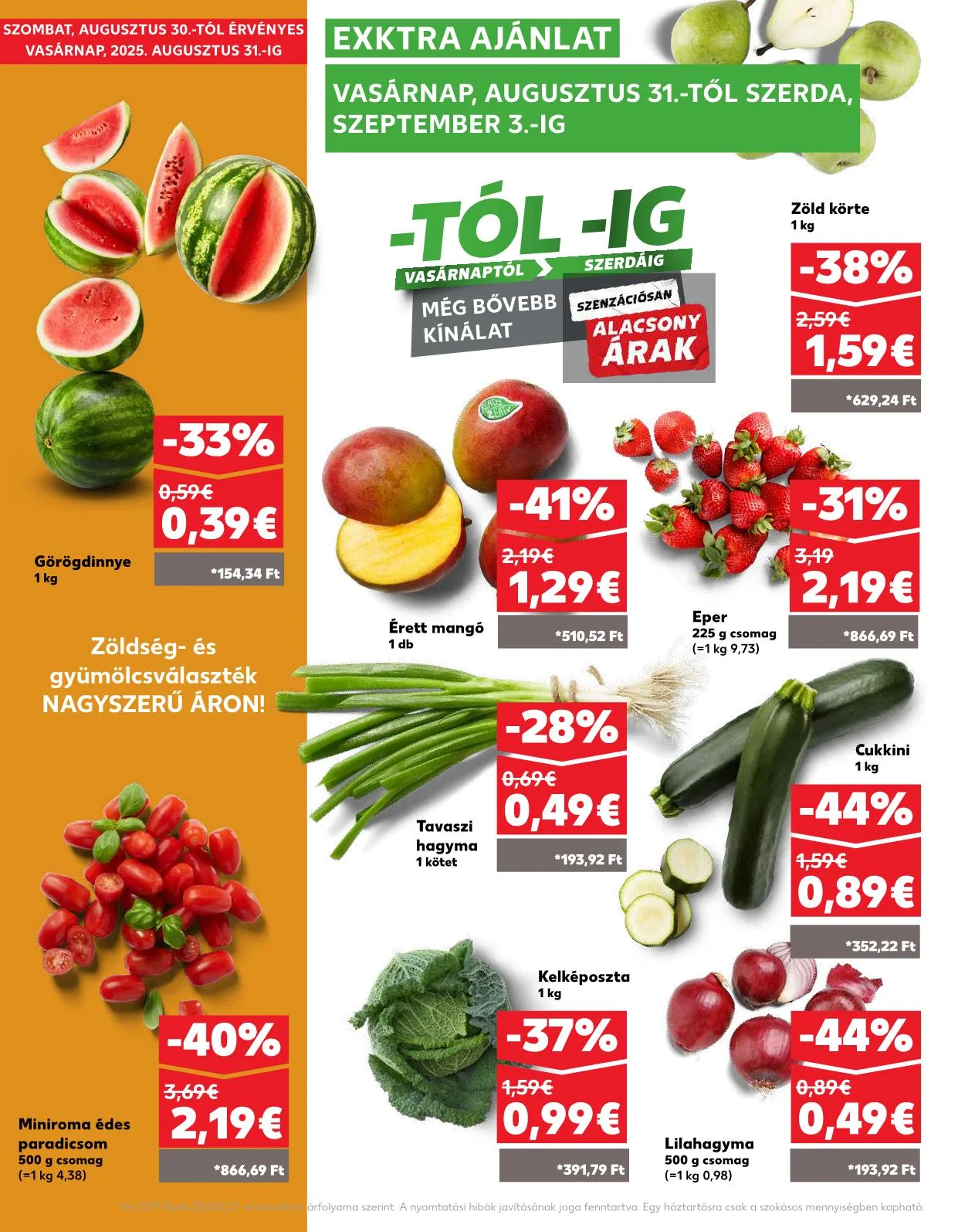 Kaufland akciós újság Somorja 08.28–09.03 – 28. oldal