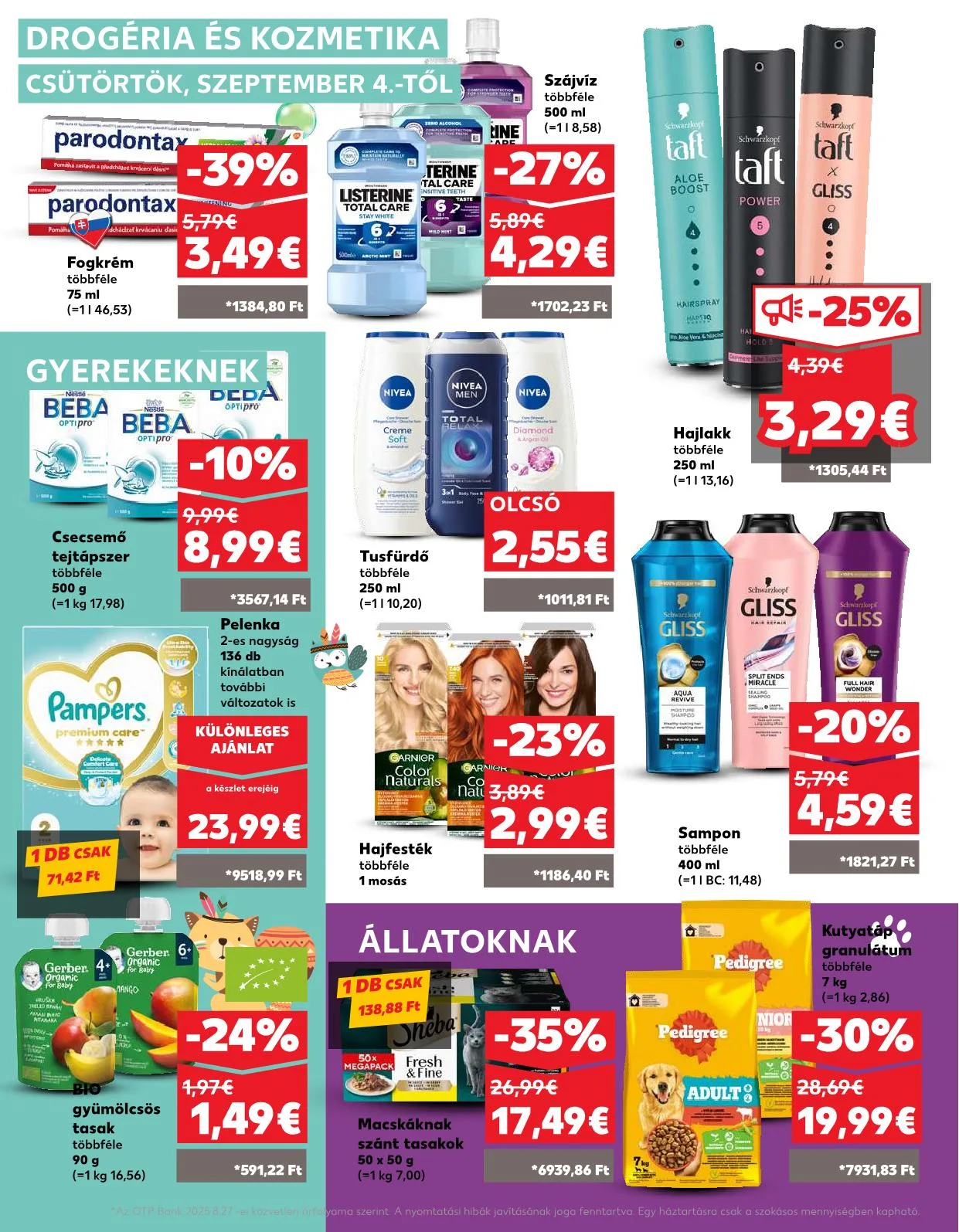Kaufland akciós újság Somorja 09.04–09.10 – 26. oldal