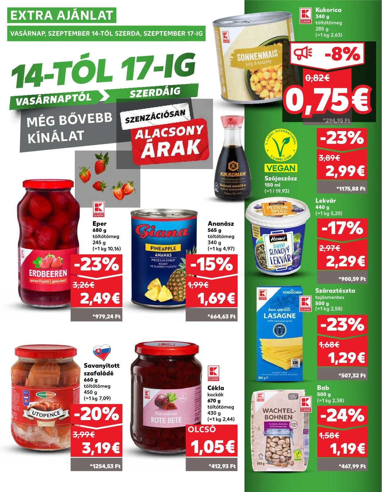 Kaufland akciós újság Somorja 09.11–09.17 – 32. oldal