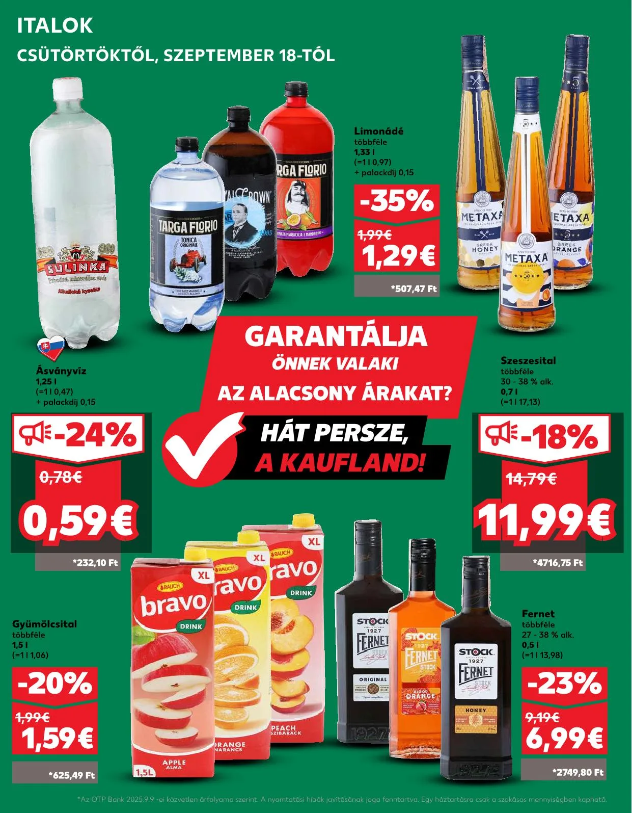 Kaufland akciós újság Somorja 09.18–09.24 – 21. oldal