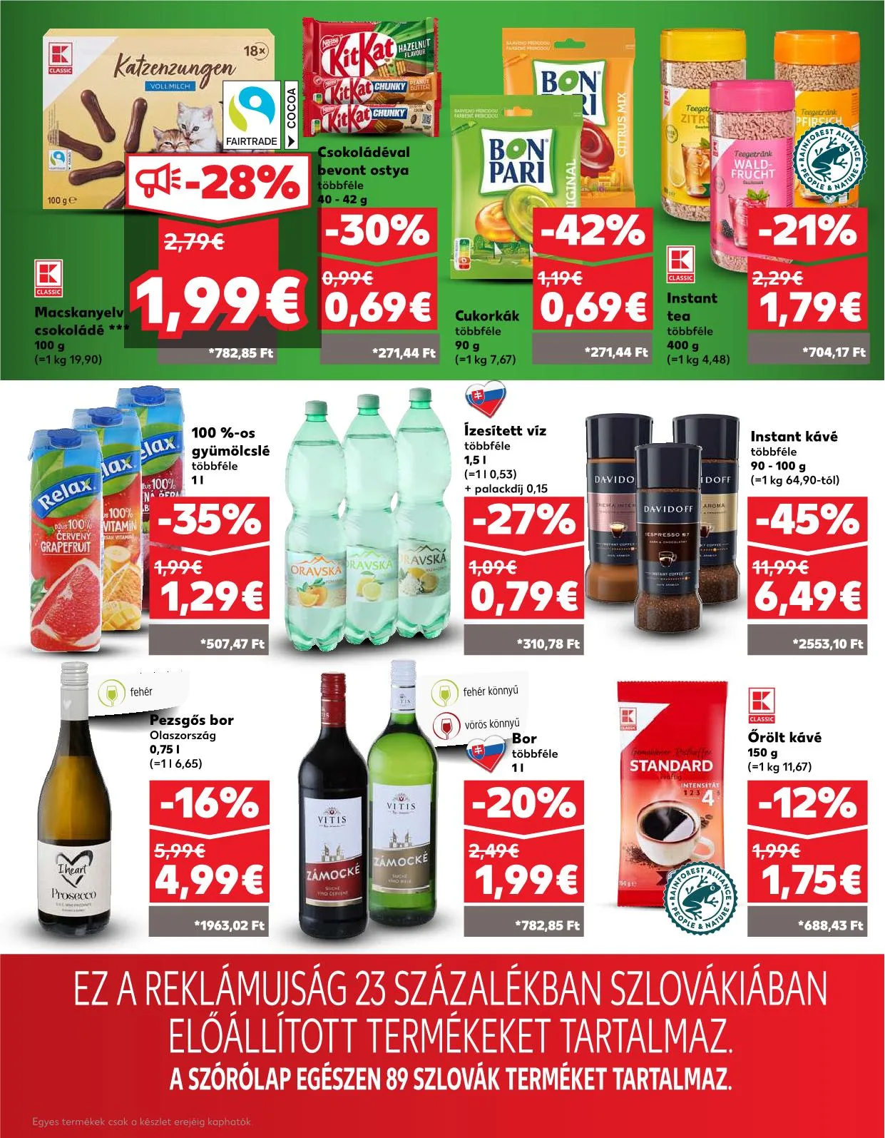 Kaufland akciós újság Somorja 09.18–09.24 – 33. oldal