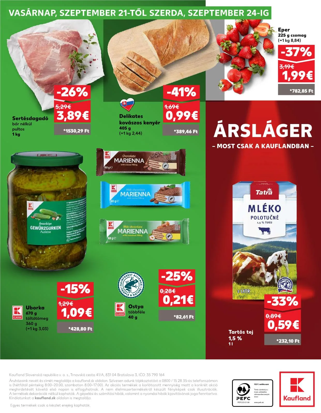 Kaufland akciós újság Somorja 09.18–09.24 – 35. oldal