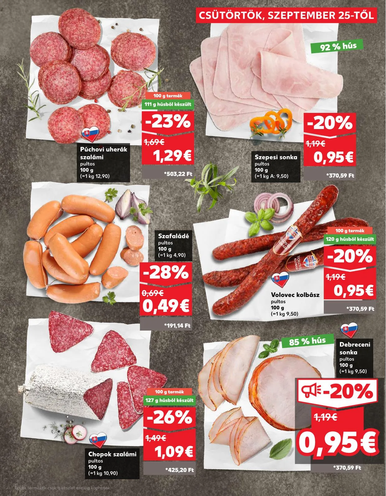 Kaufland akciós újság Somorja 09.25–10.01 – 7. oldal
