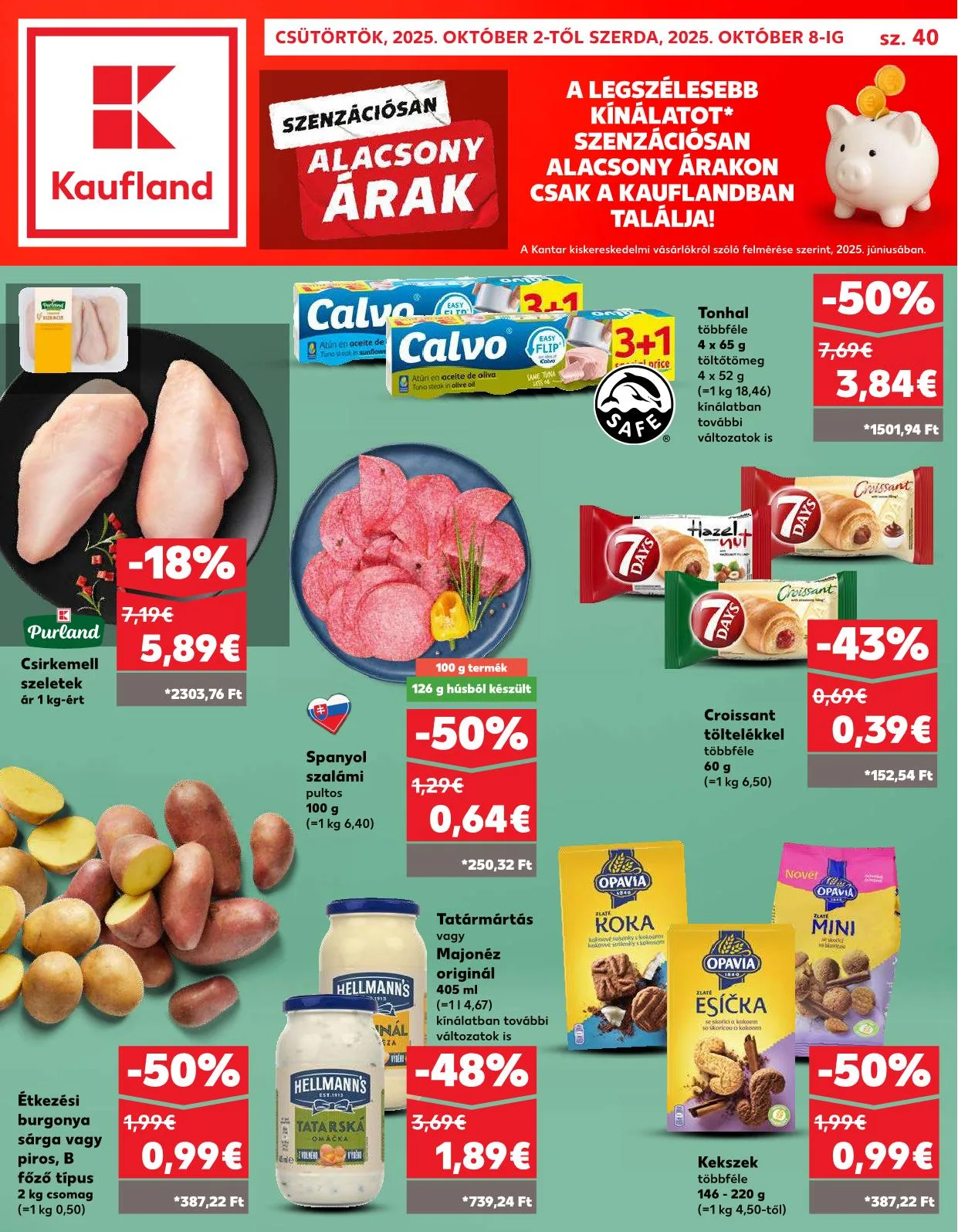 Kaufland akciós újság Somorja 10.02–10.08