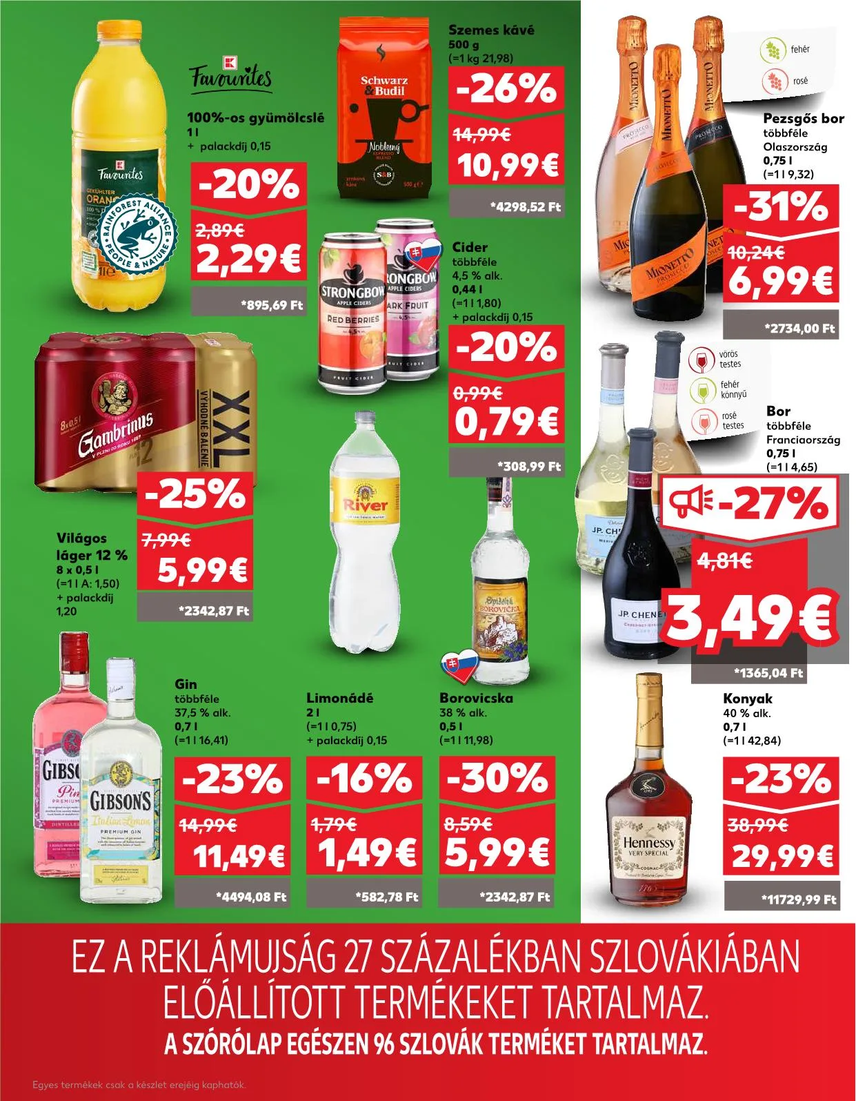 Kaufland akciós újság Somorja 10.02–10.08 – 33. oldal