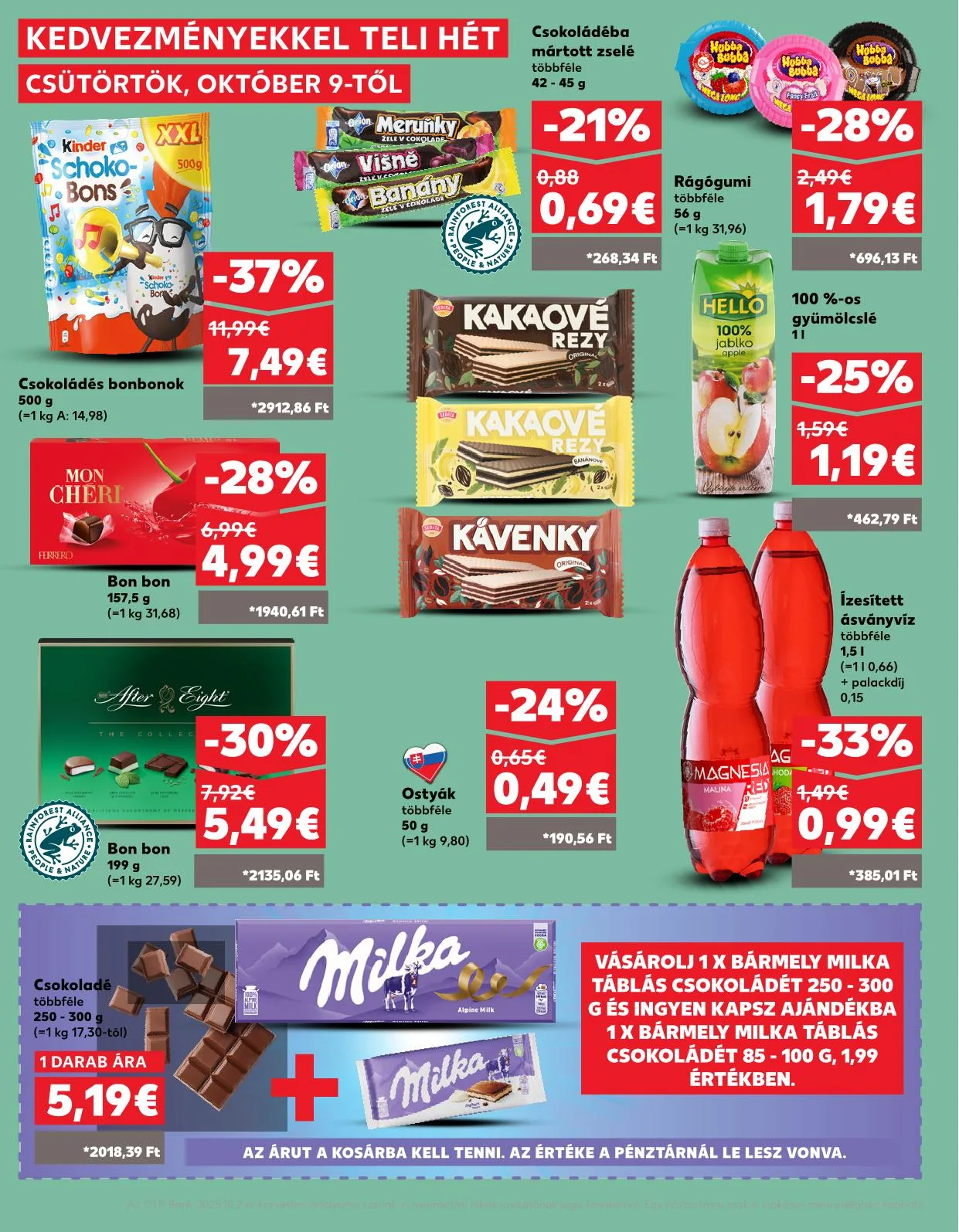 Kaufland akciós újság Somorja 10.09–10.15 – 10. oldal