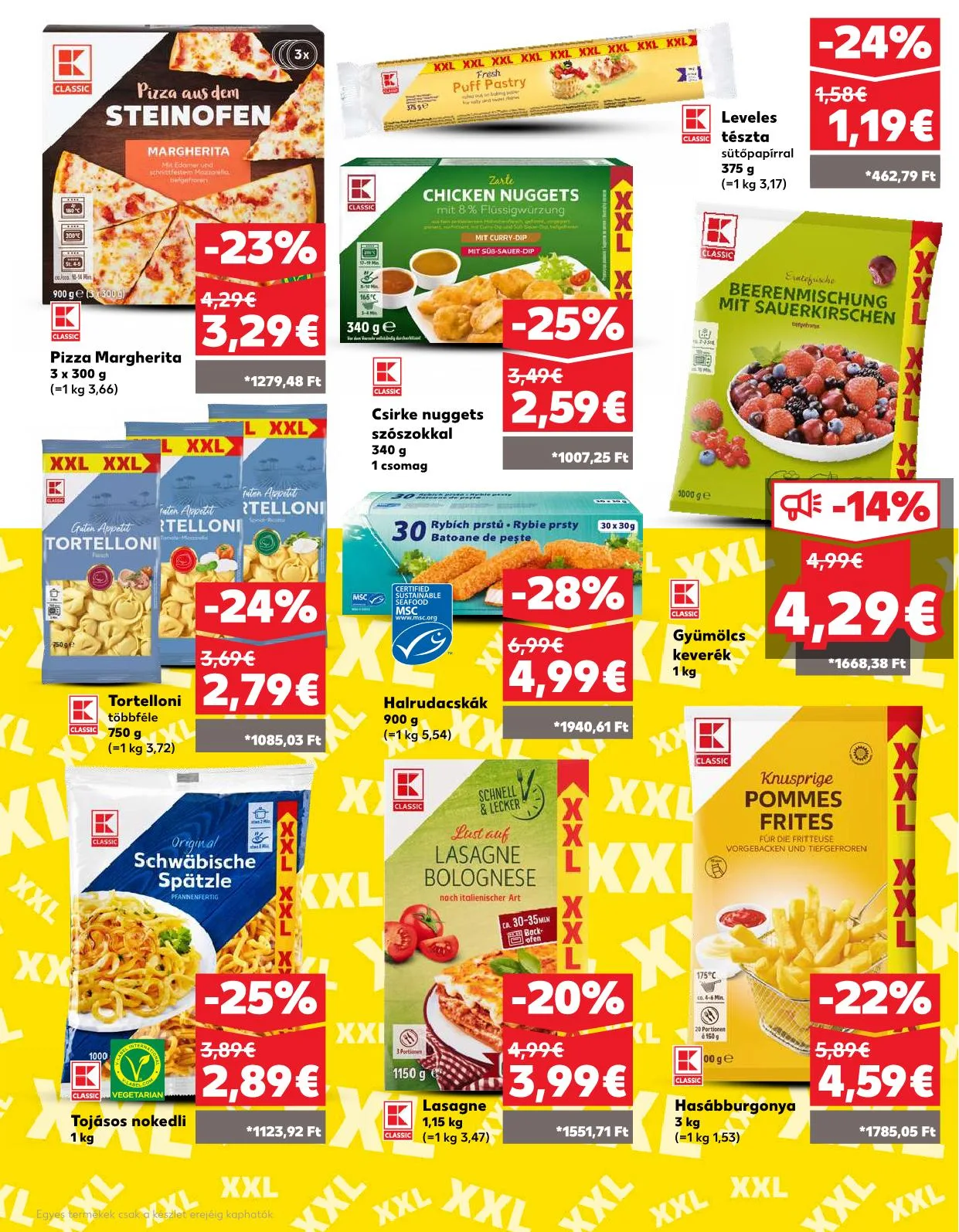 Kaufland akciós újság Somorja 10.09–10.15 – 16. oldal