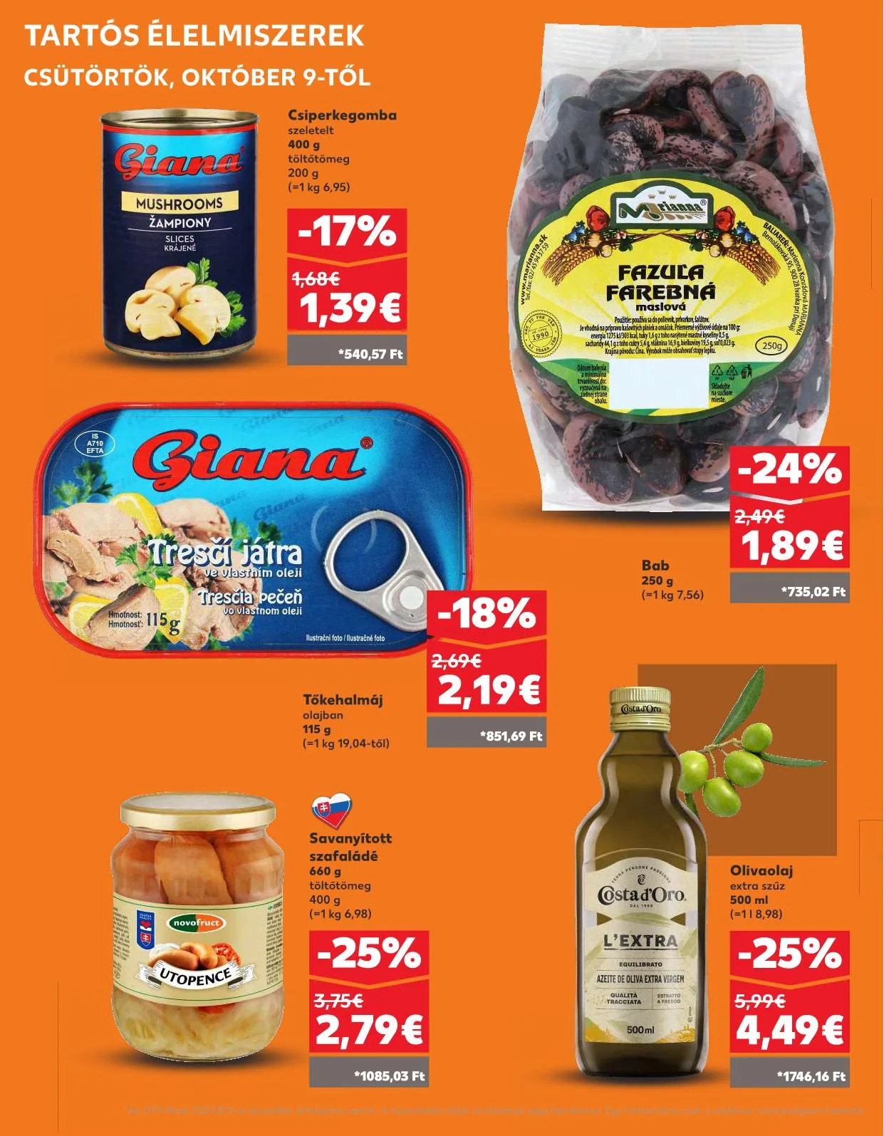Kaufland akciós újság Somorja 10.09–10.15 – 19. oldal