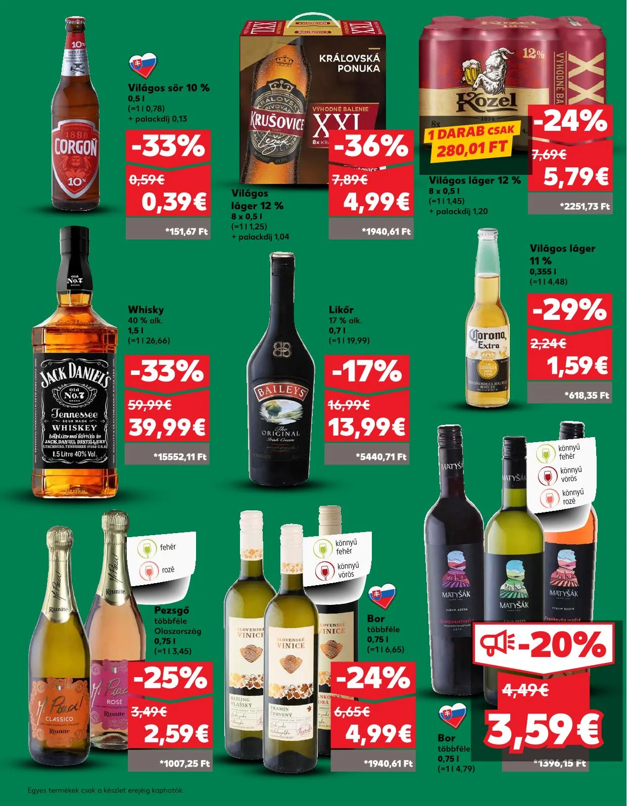 Kaufland akciós újság Somorja 10.09–10.15 – 22. oldal