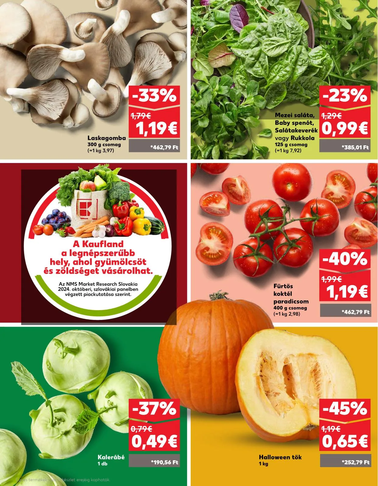 Kaufland akciós újság Somorja 10.09–10.15 – 36. oldal