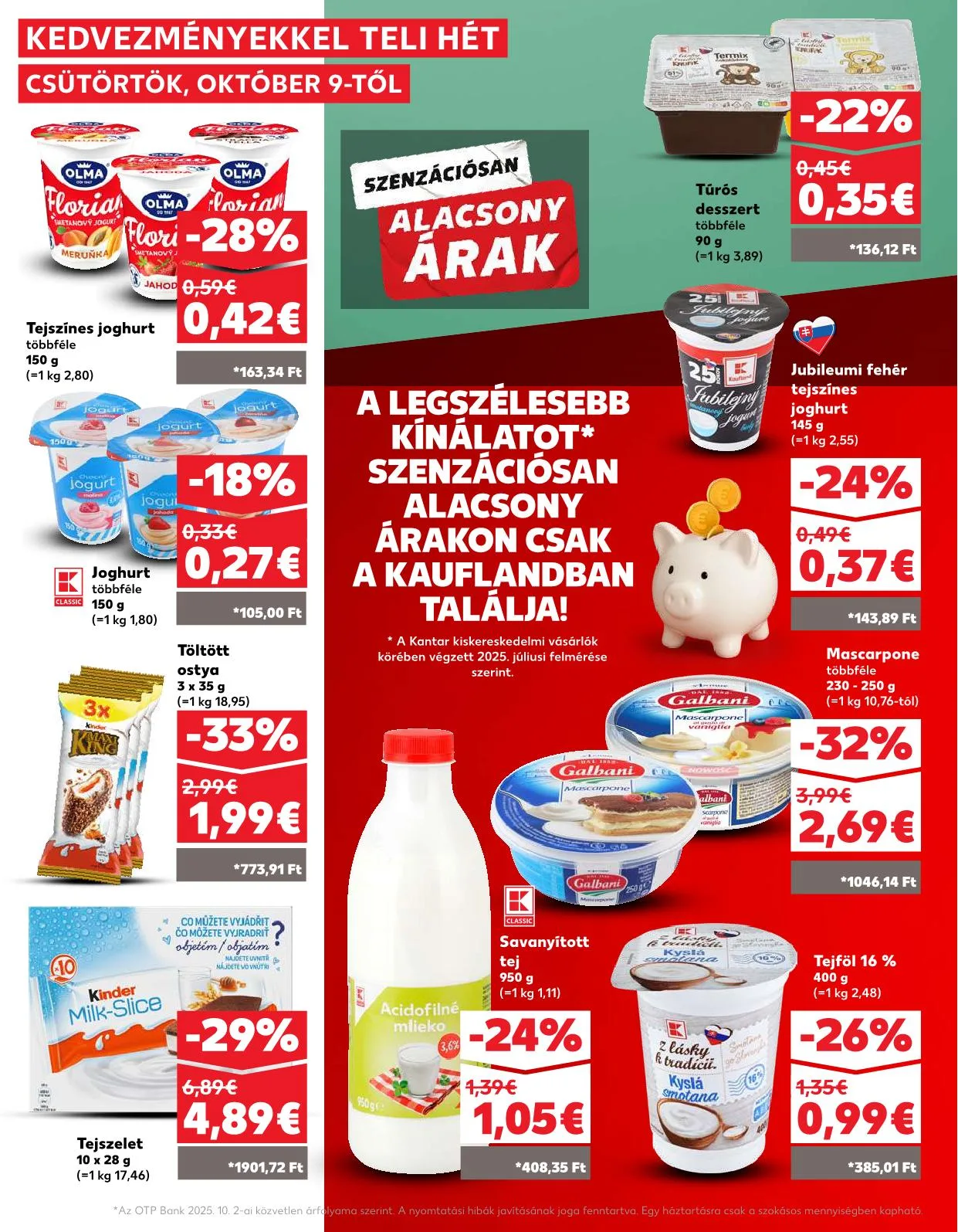 Kaufland akciós újság Somorja 10.09–10.15 – 6. oldal