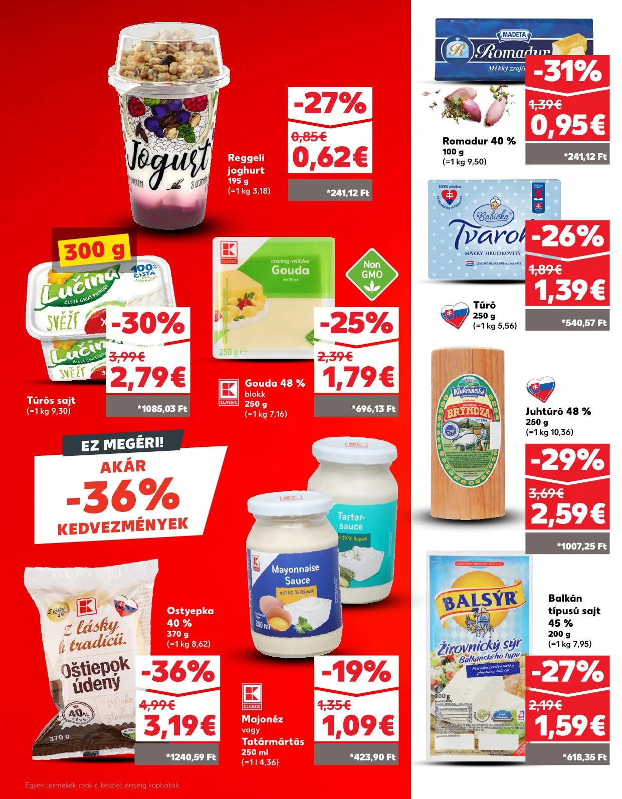 Kaufland akciós újság Somorja 10.09–10.15 – 7. oldal