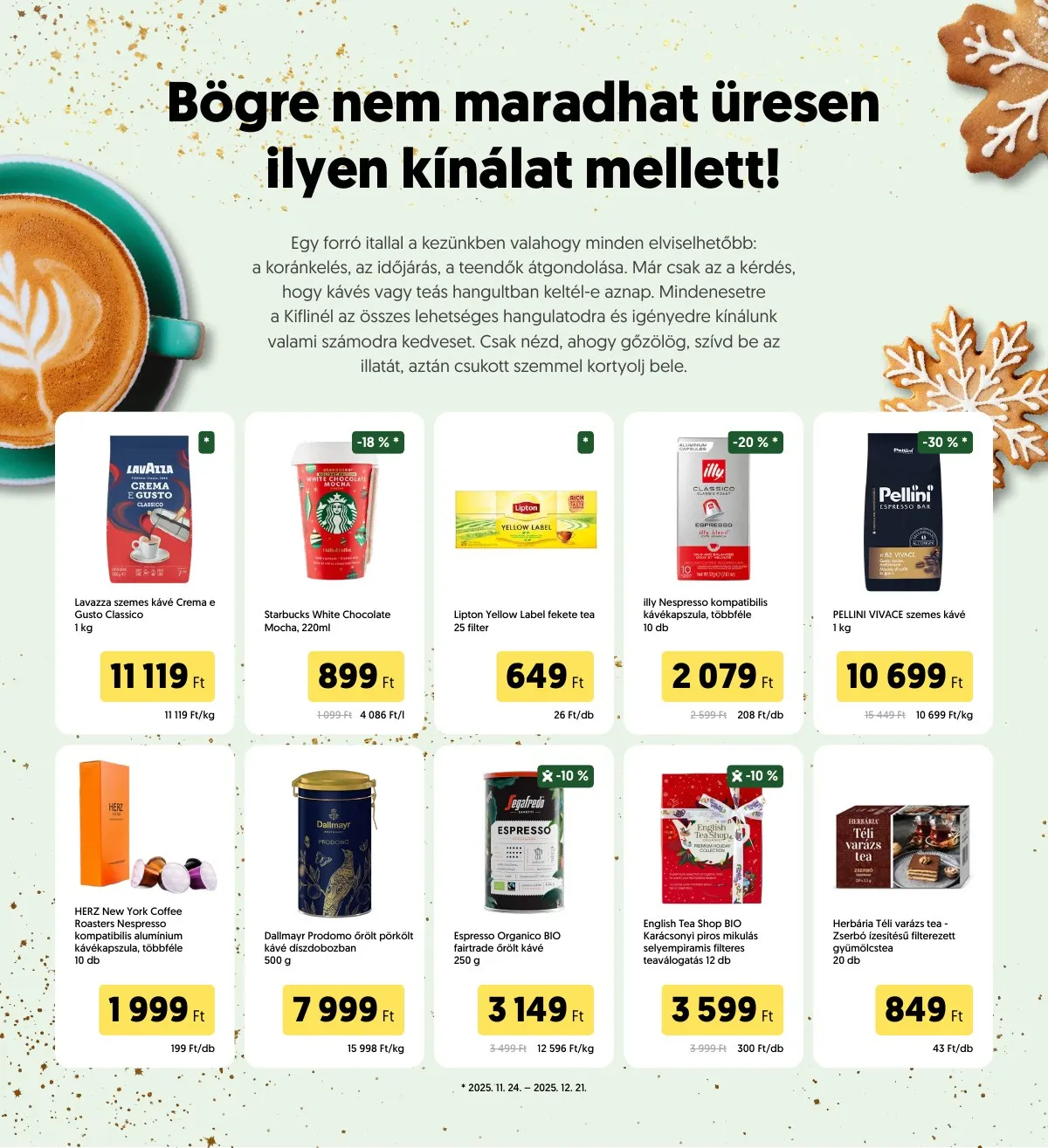 Kifli akciós újság 12.01–12.31 – 16. oldal